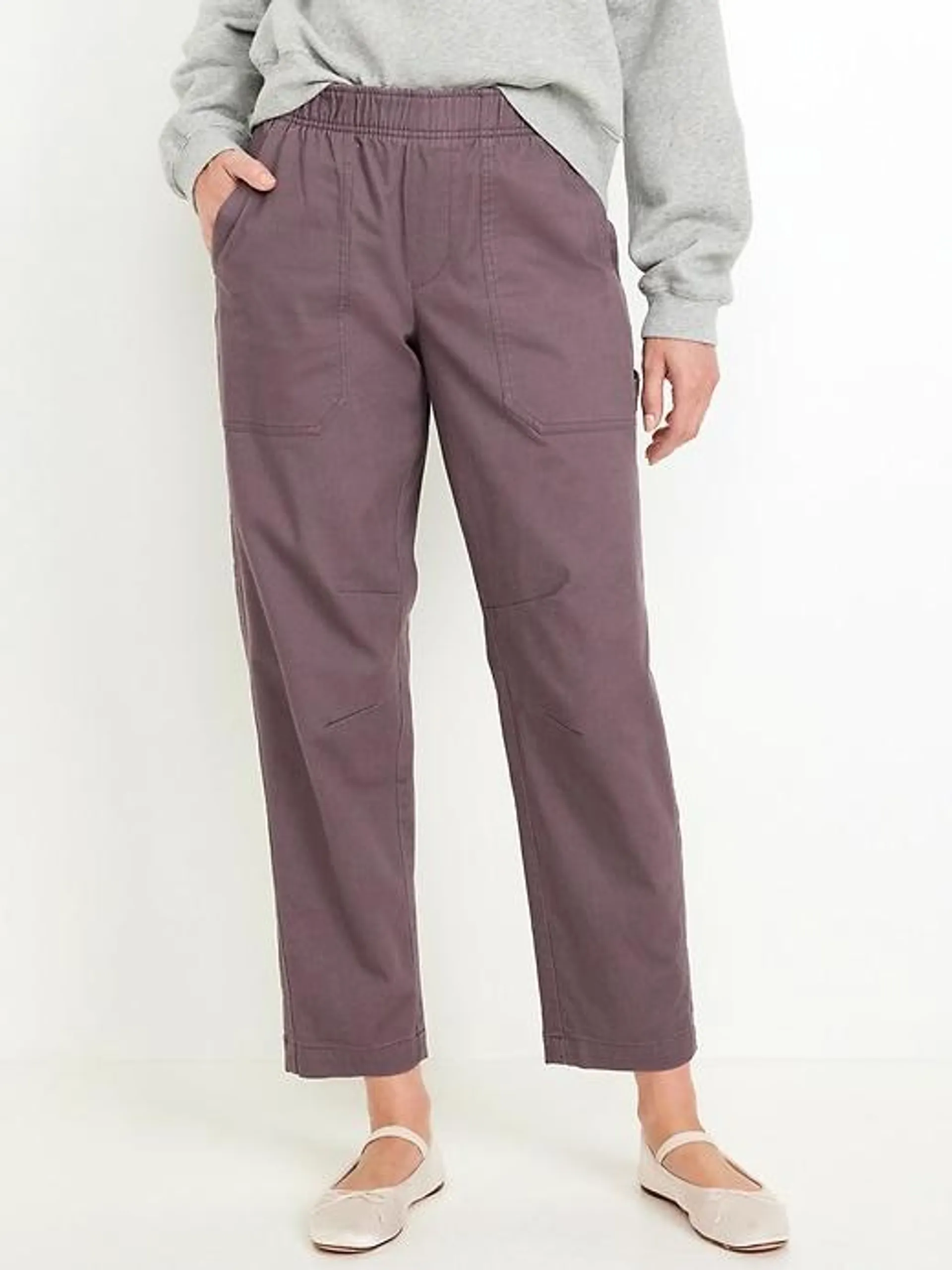 High-Waisted Pulla Utility Pants