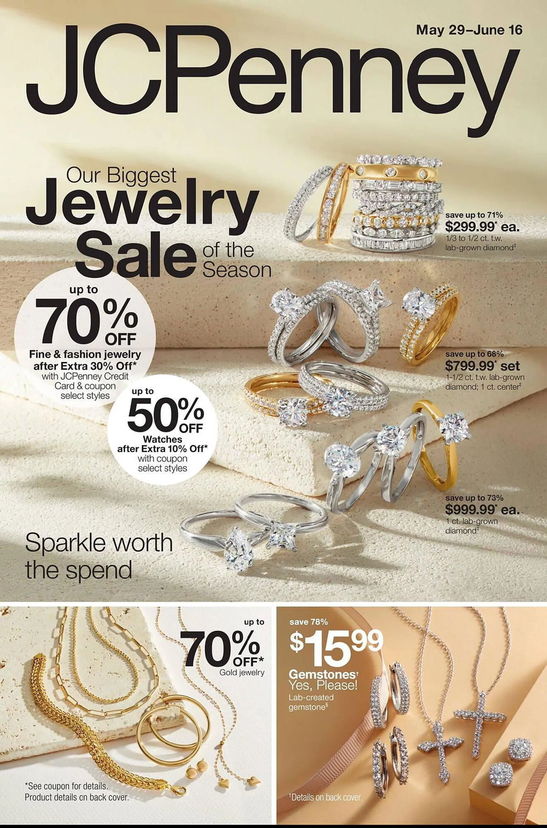 Weekly ad JC Penney Weekly Ad from May 29 to June 16 2025 - Page 1