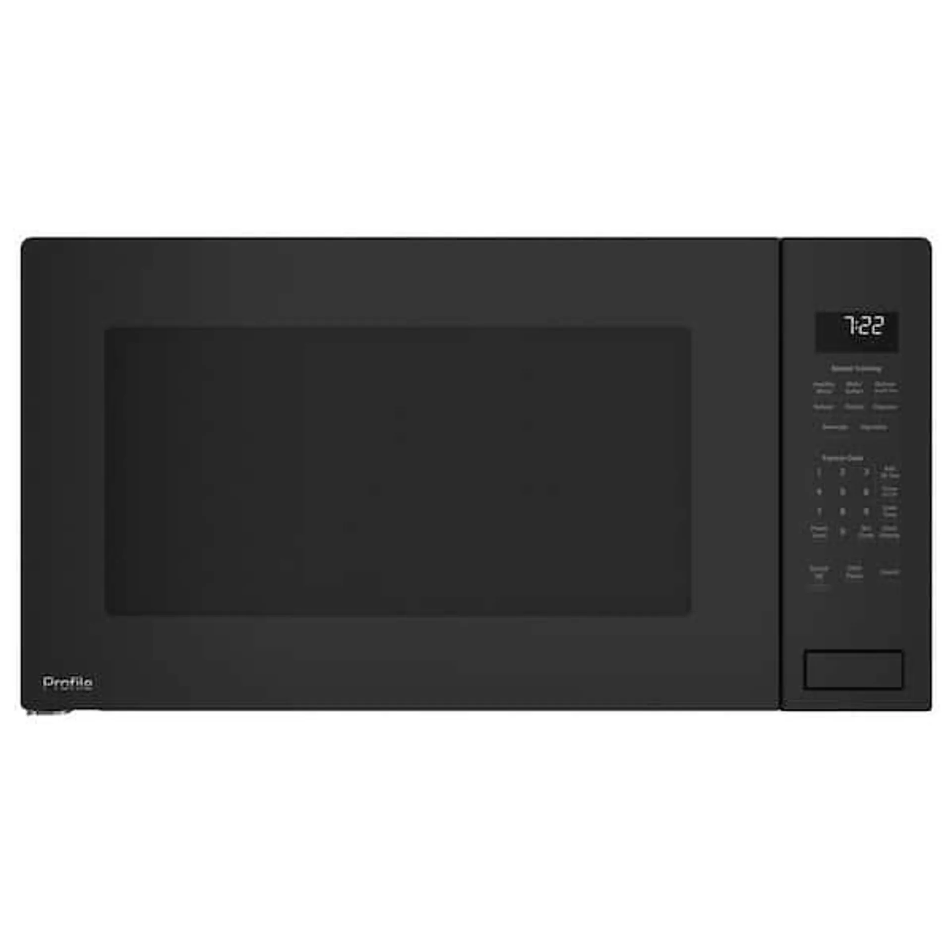 Profile 2.2 cu. ft. 1100-Watt Countertop Microwave in Grey with Built -In Sensor