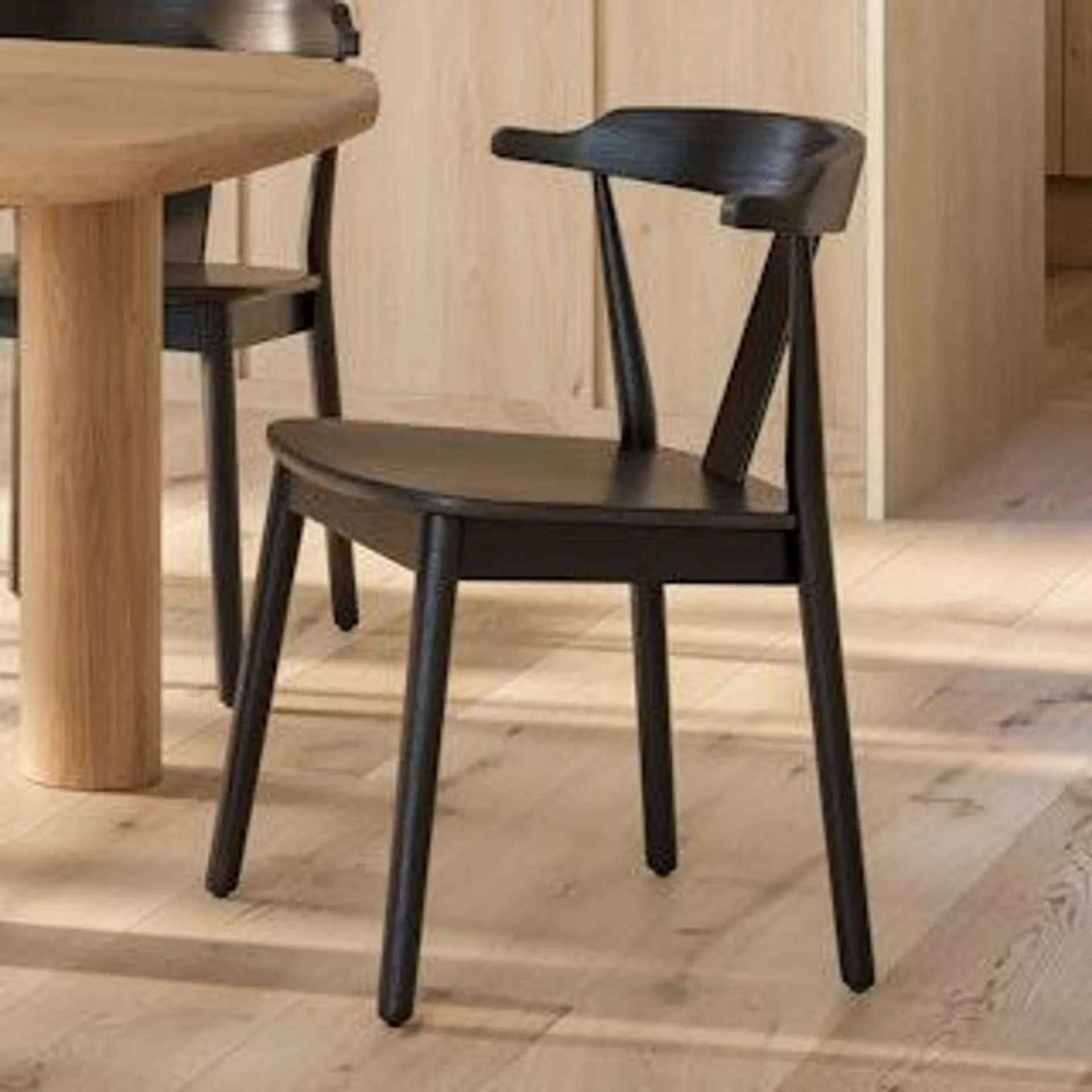 Morton Dining Chair - Black Ash