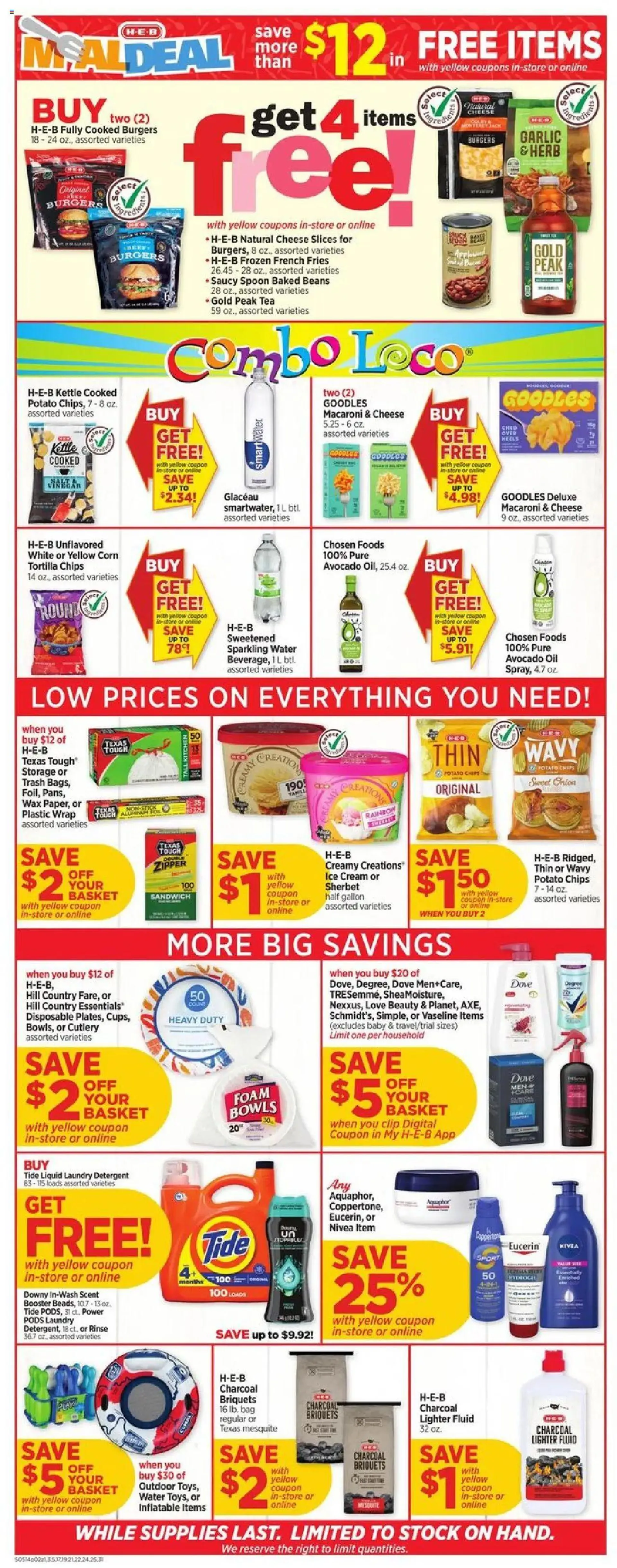 Weekly ad H-E-B Weekly Ad from May 14 to May 20 2025 - Page 2