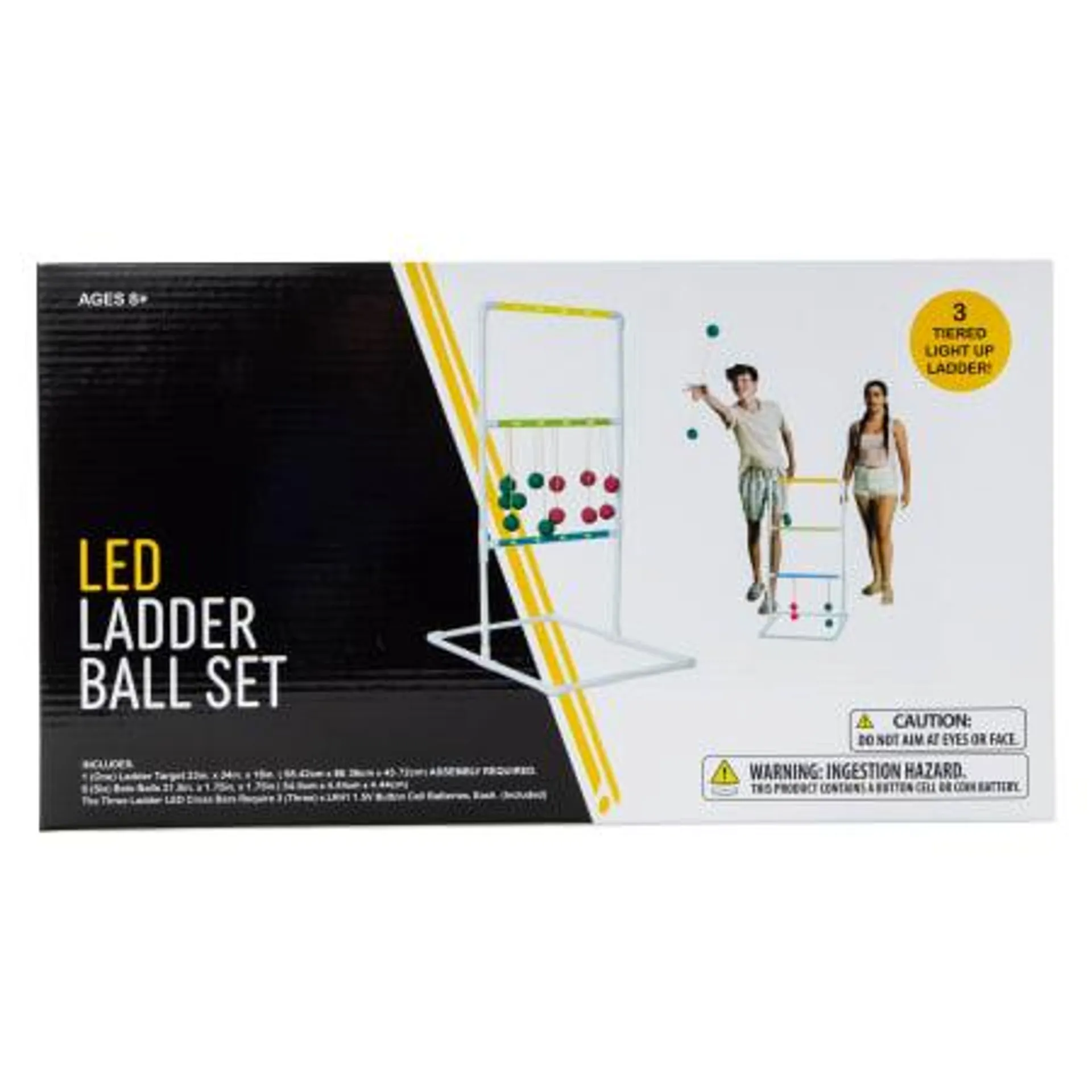 LED Ladder Ball Game Set