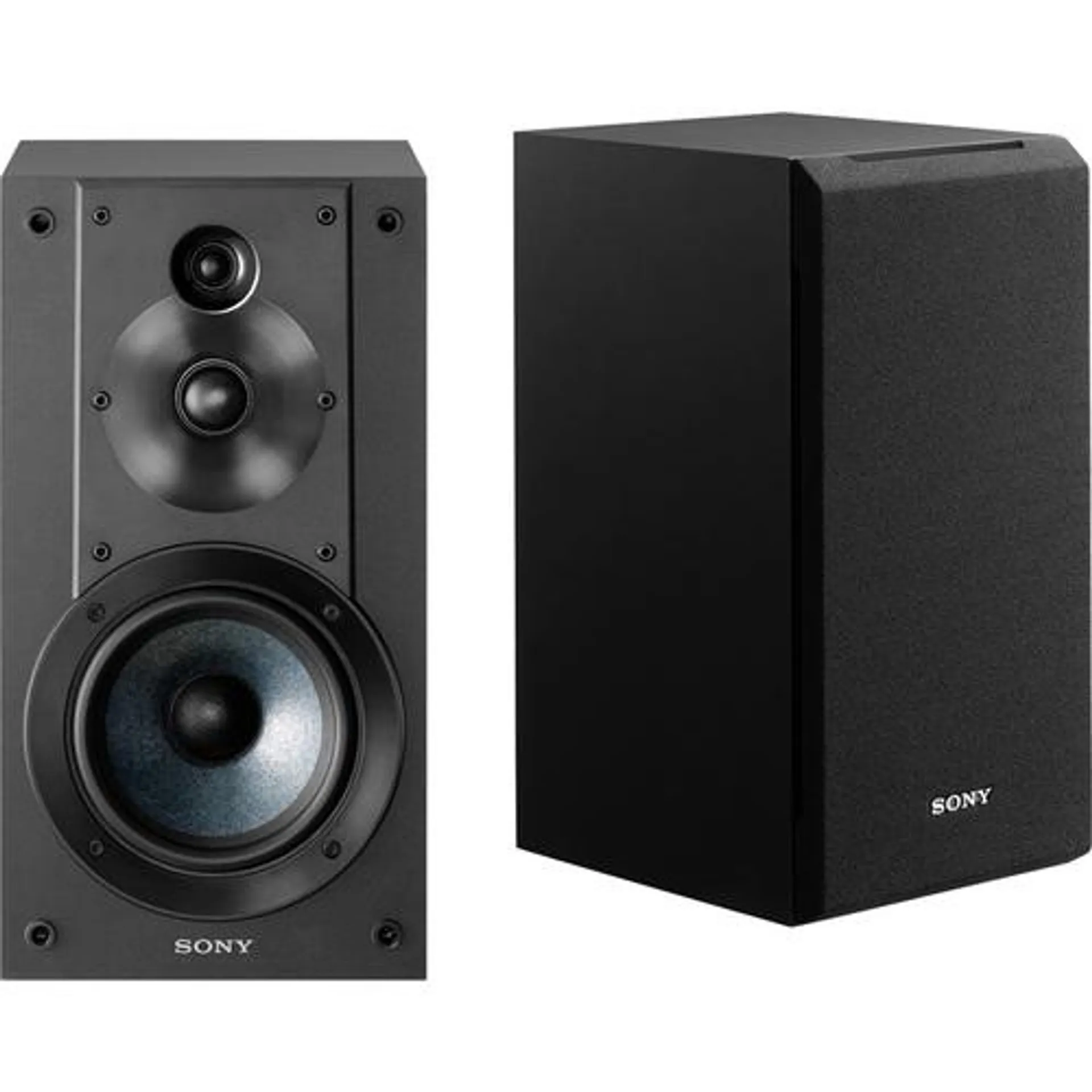 Sony SS-CS5 3-Way 3-Driver Bass Reflex Stereo Bookshelf Speakers (OPEN BOX)