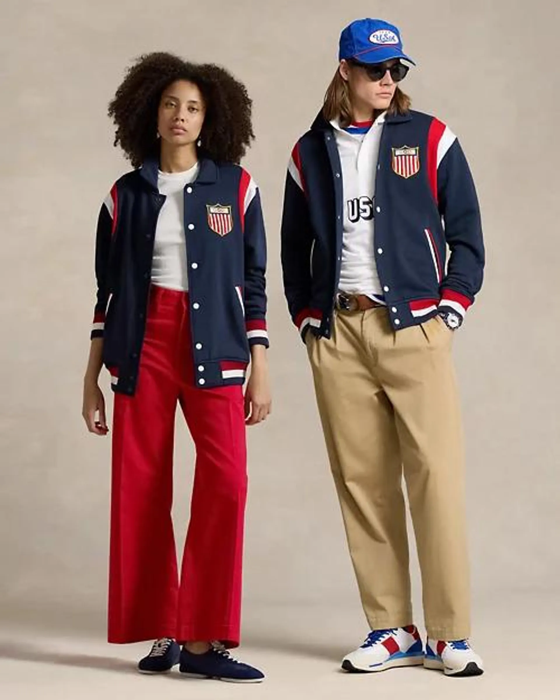 Team USA Fleece Baseball Jacket