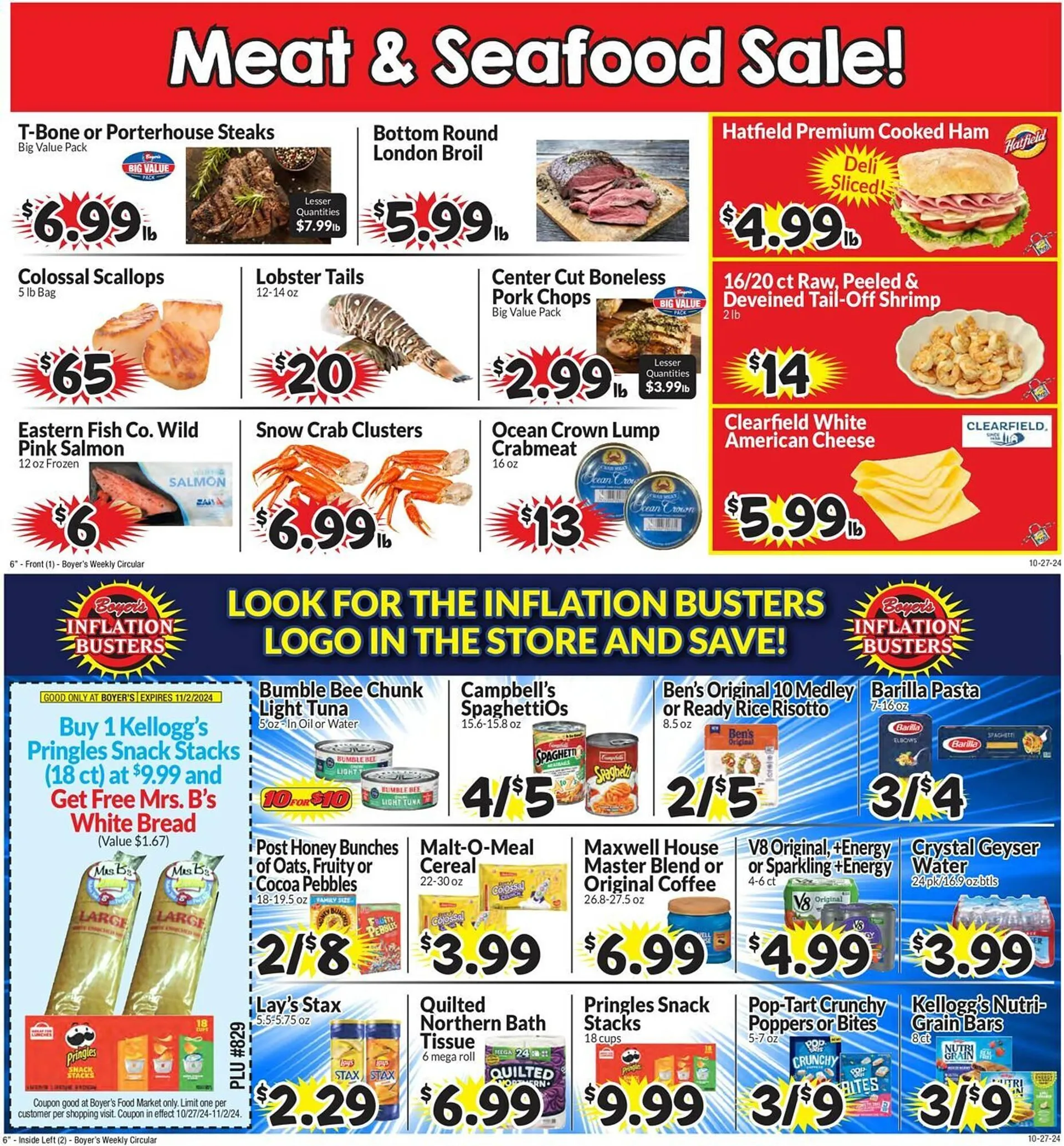 Boyers Food Markets Weekly Ad - 1