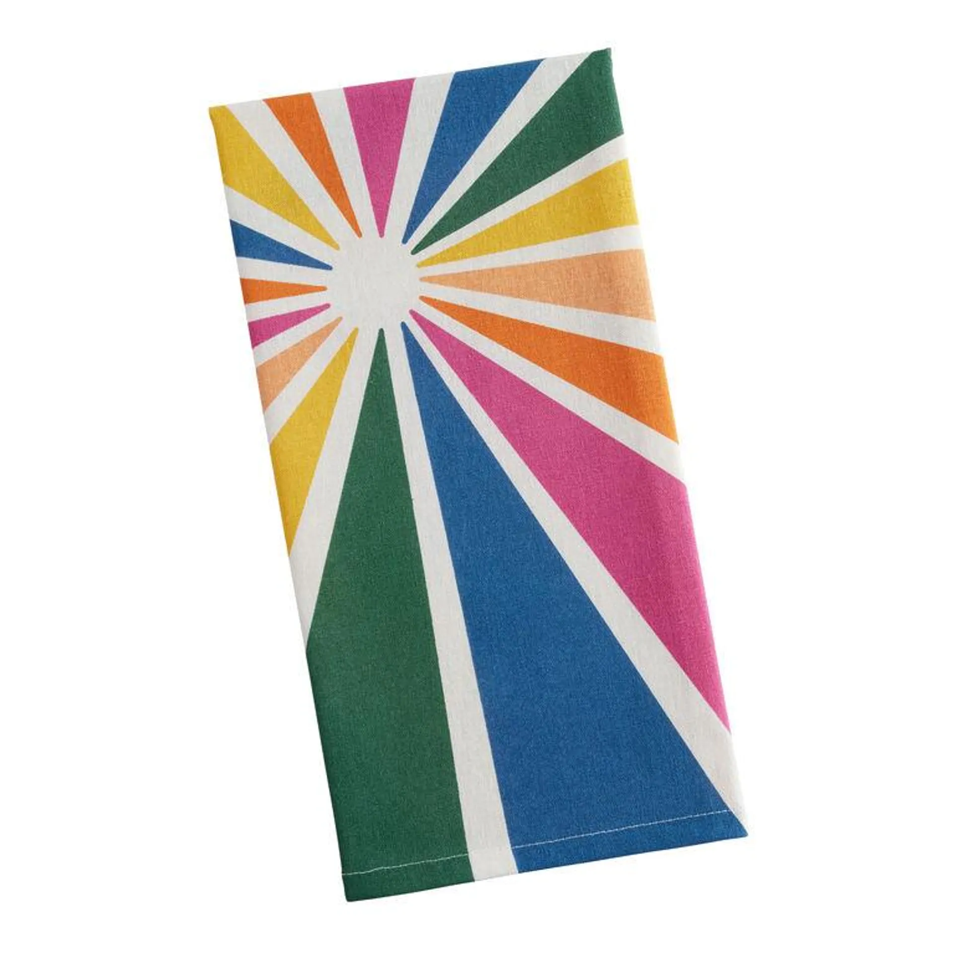 Rainbow Burst Kitchen Towel