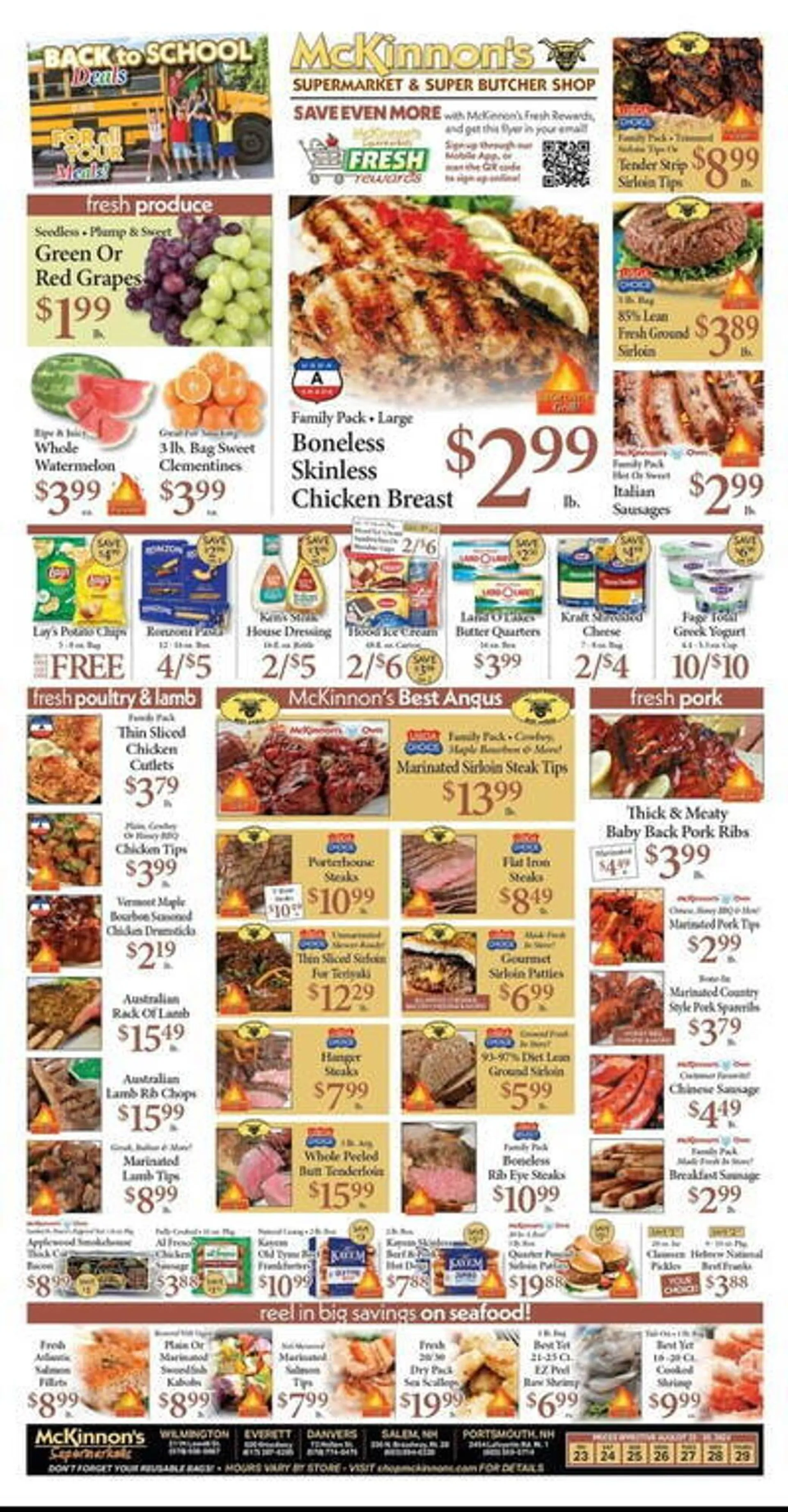 McKinnons Supermarkets Weekly Ad - 1