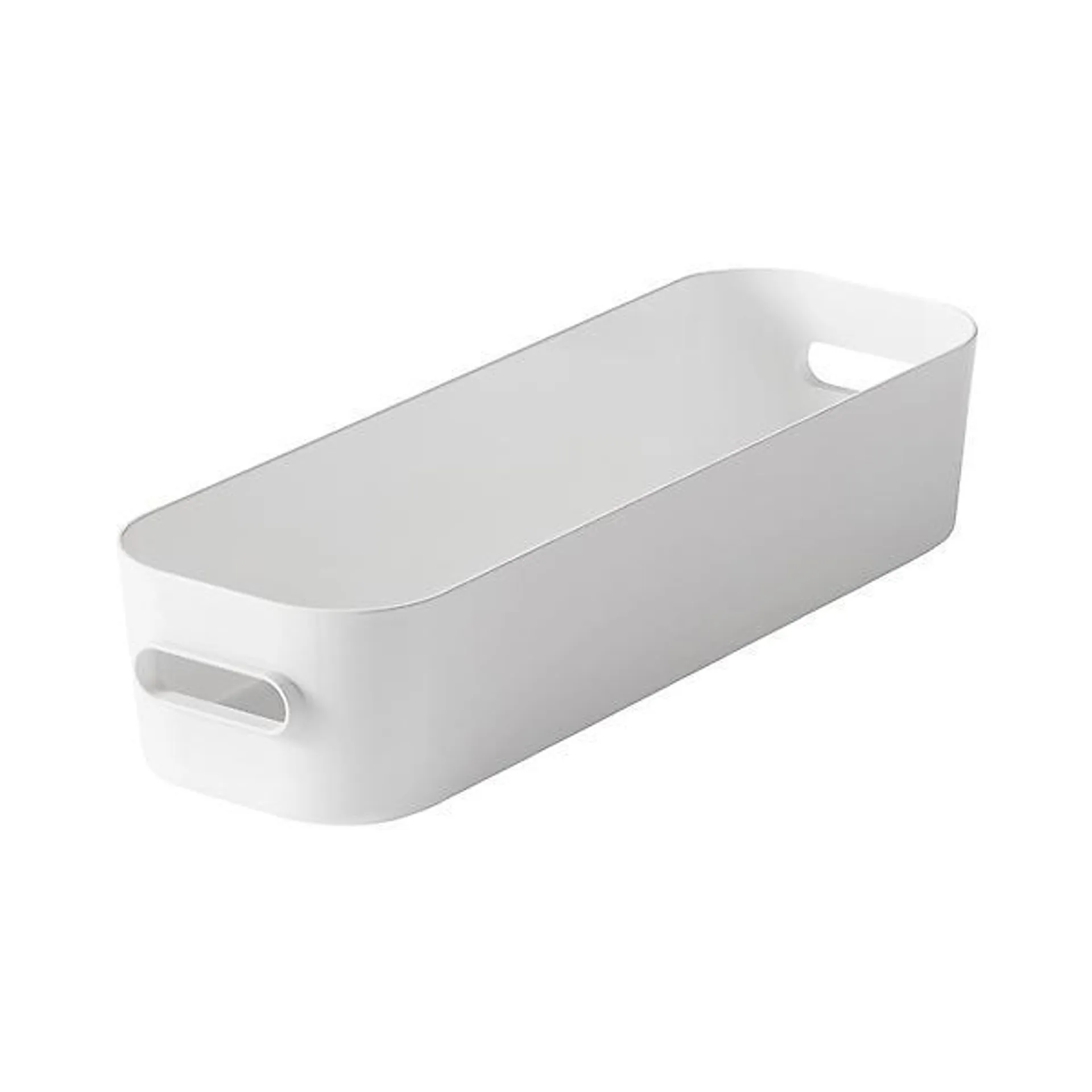 Compact Slim Bin White