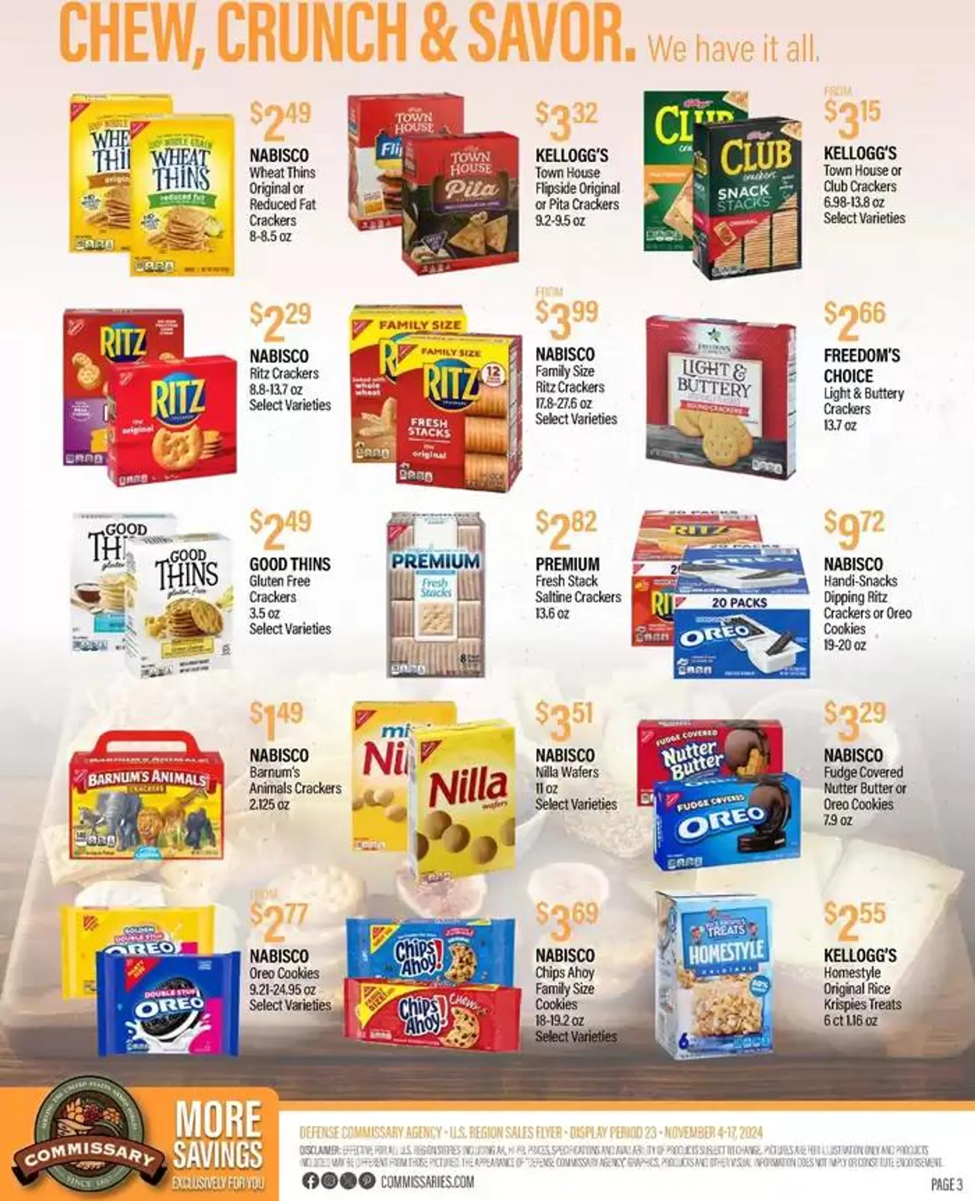 Weekly ad Flyer Commissary from November 4 to November 17 2024 - Page 3