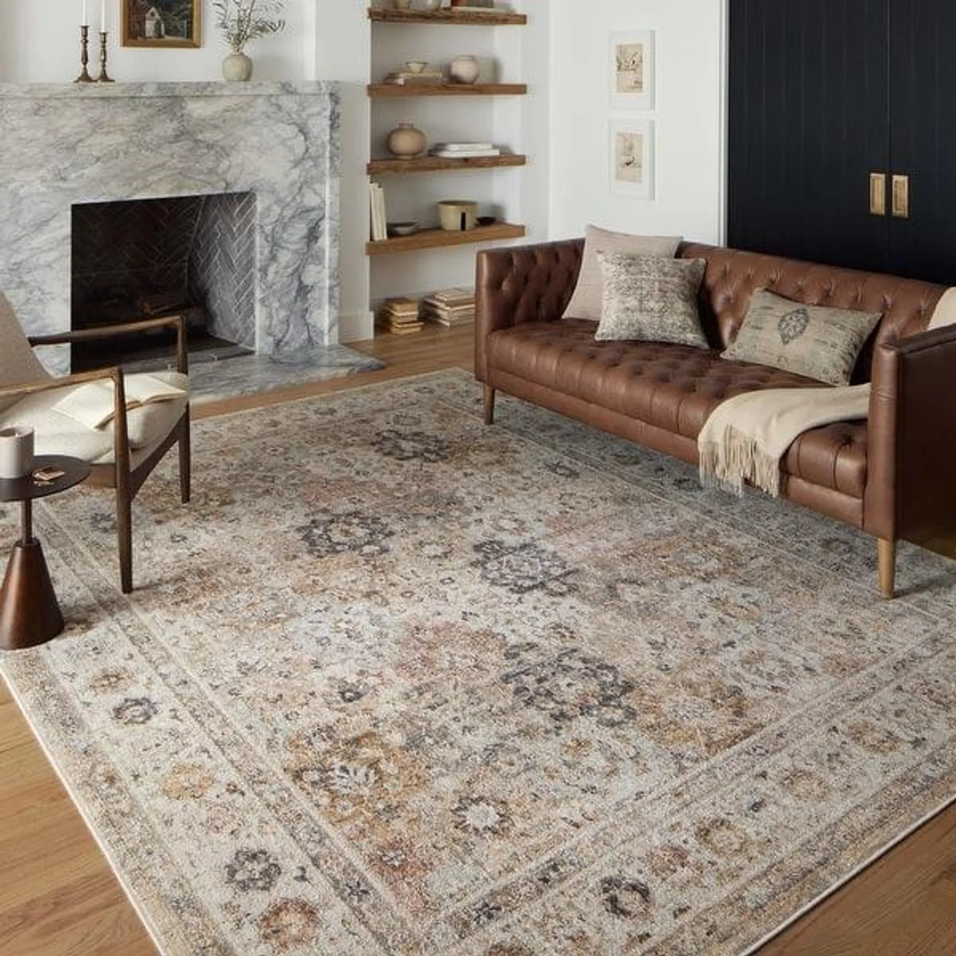 Alexander Home Marilyn Botanical Persian Area Rug