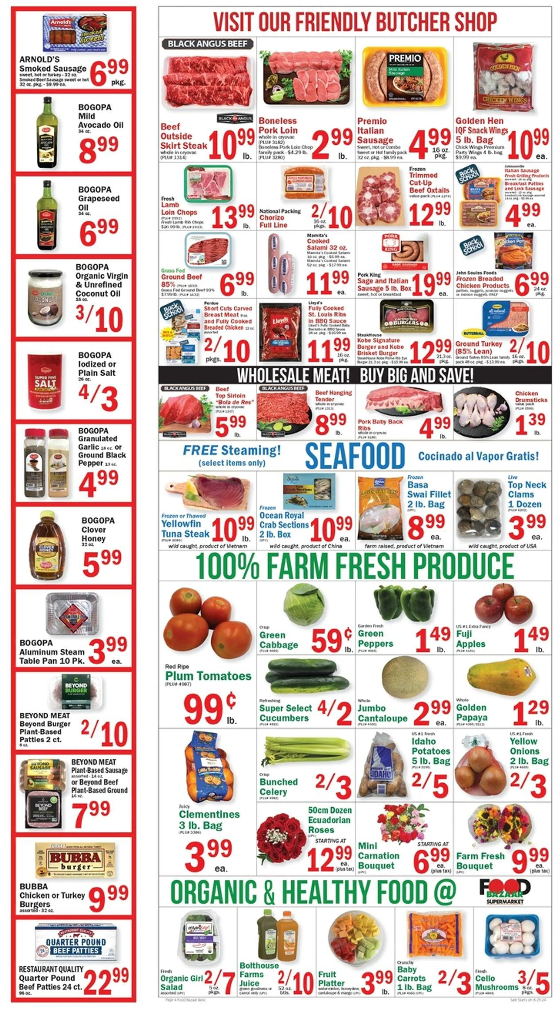 Weekly ad Food Bazaar Current weekly ad from August 29 to September 4 2024 - Page 4