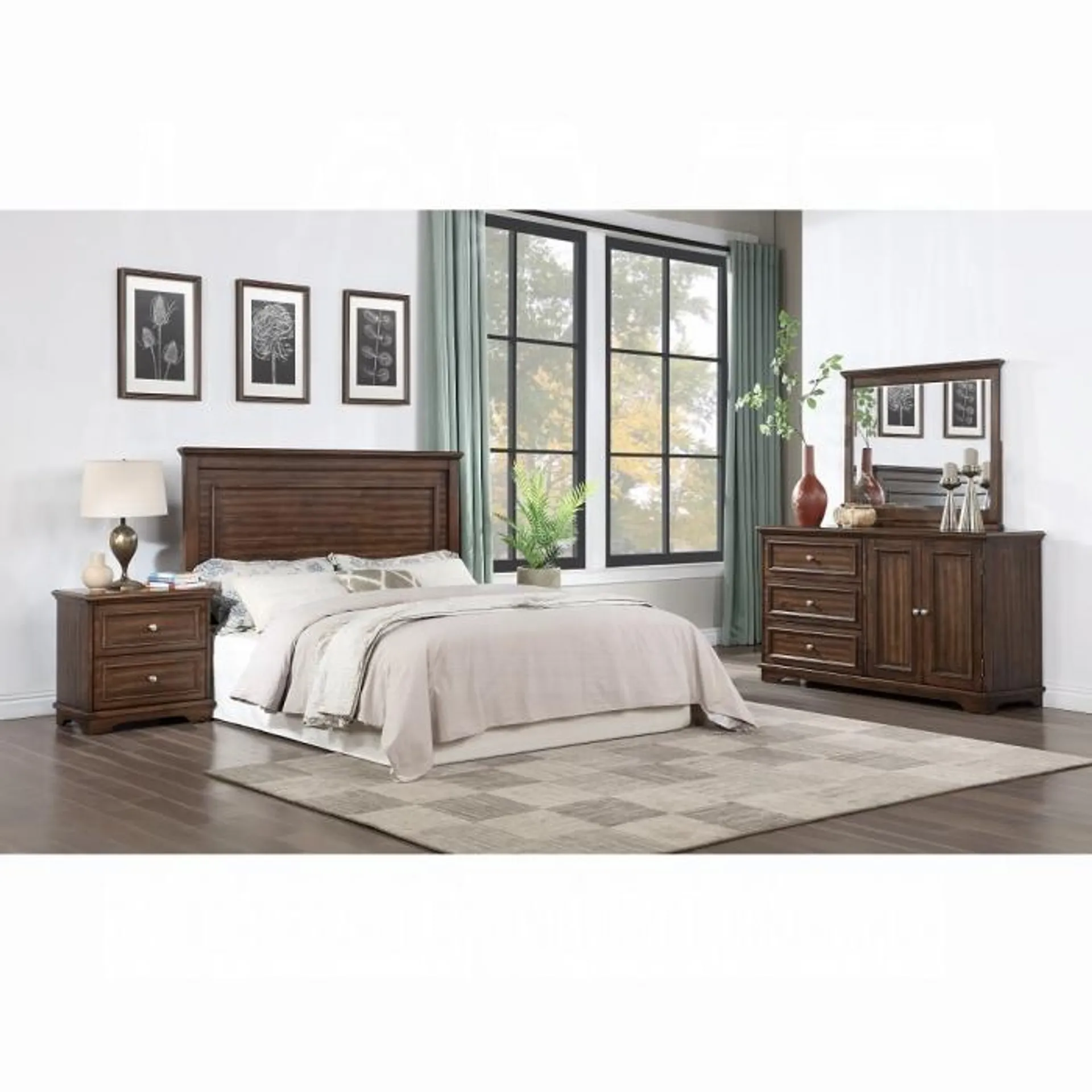 Franklin 4PC Pack Full Bed Set