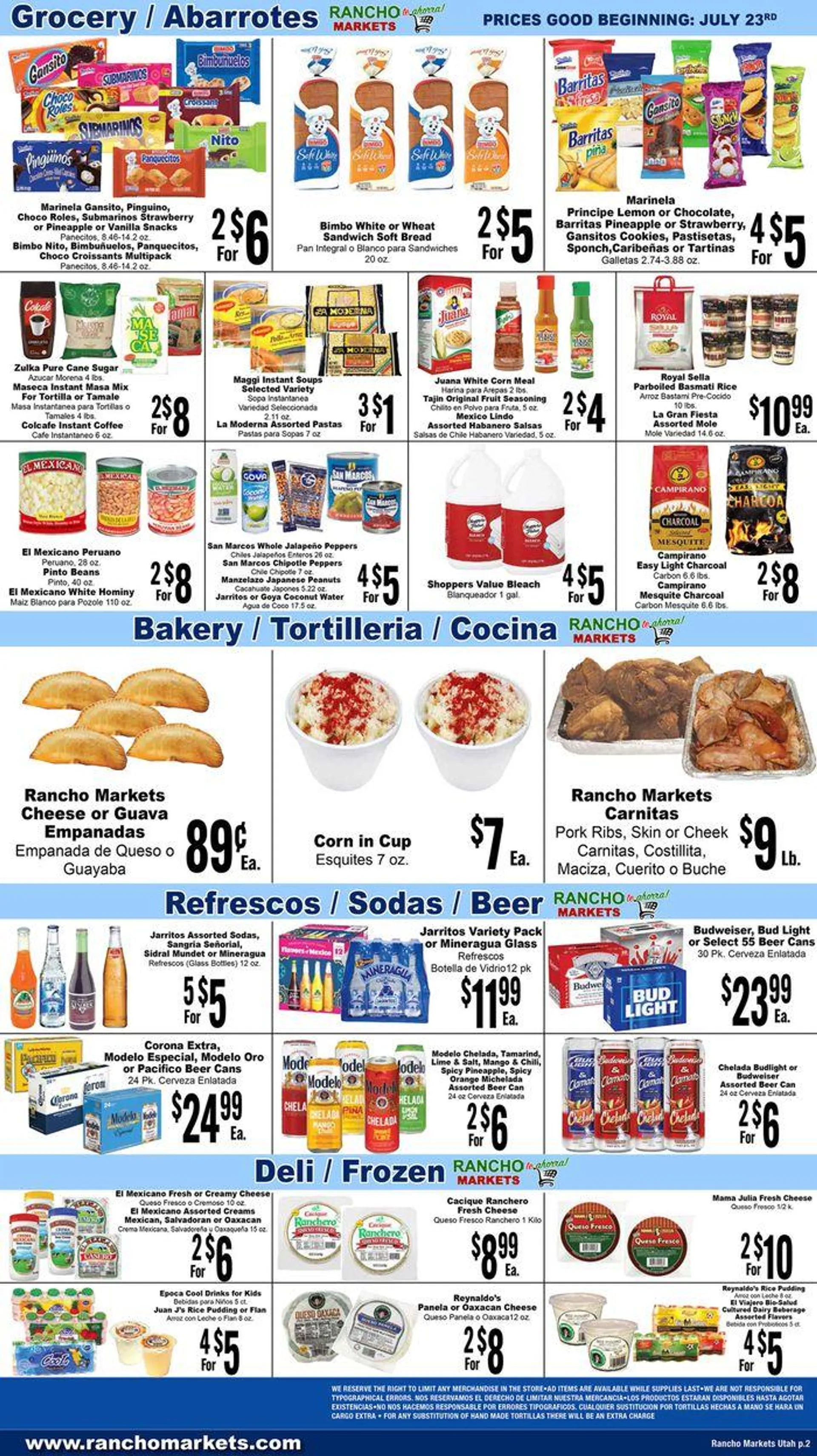 Weekly Specials - 2