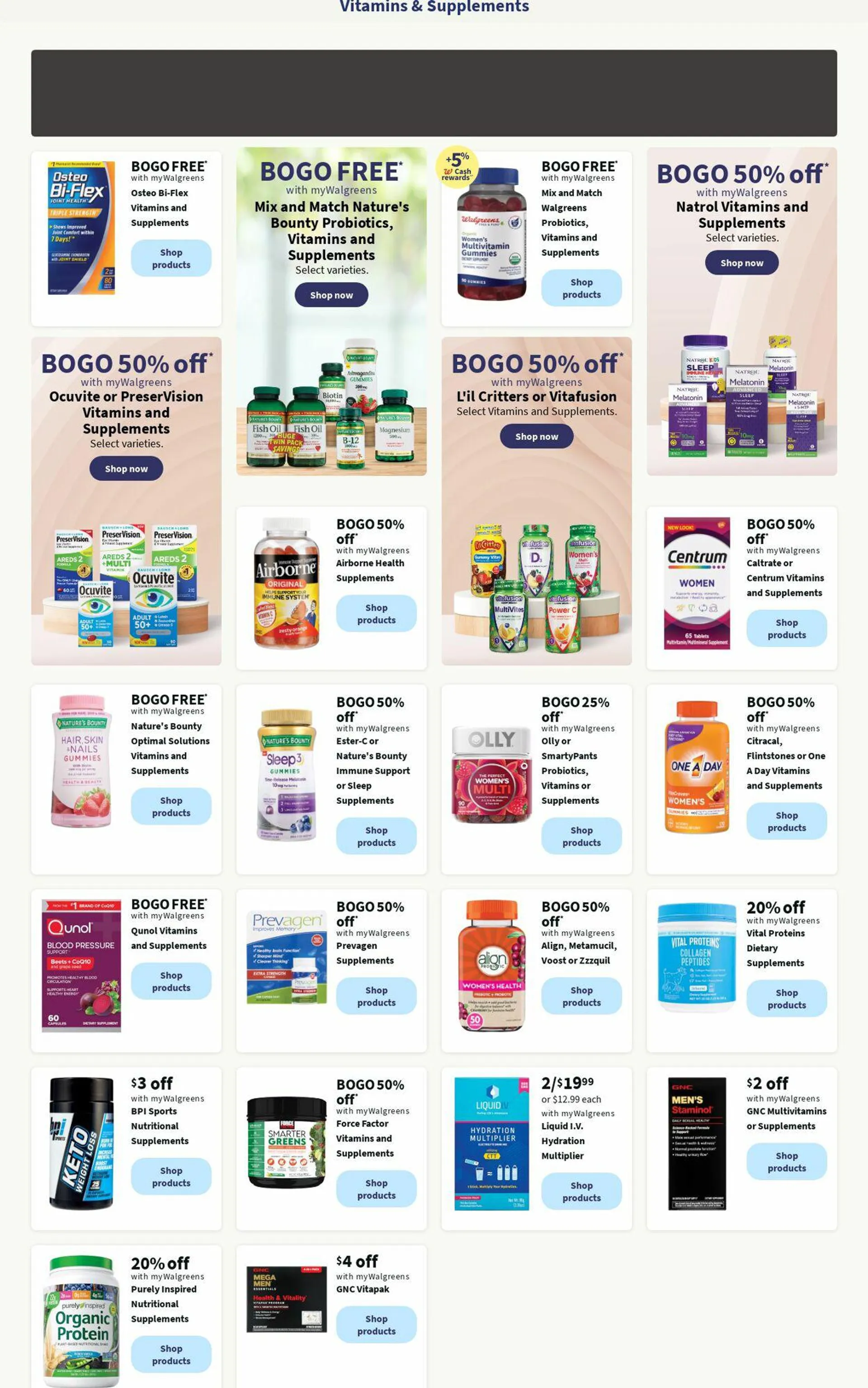 Weekly ad Walgreens Current weekly ad from March 25 to April 3 2024 - Page 5