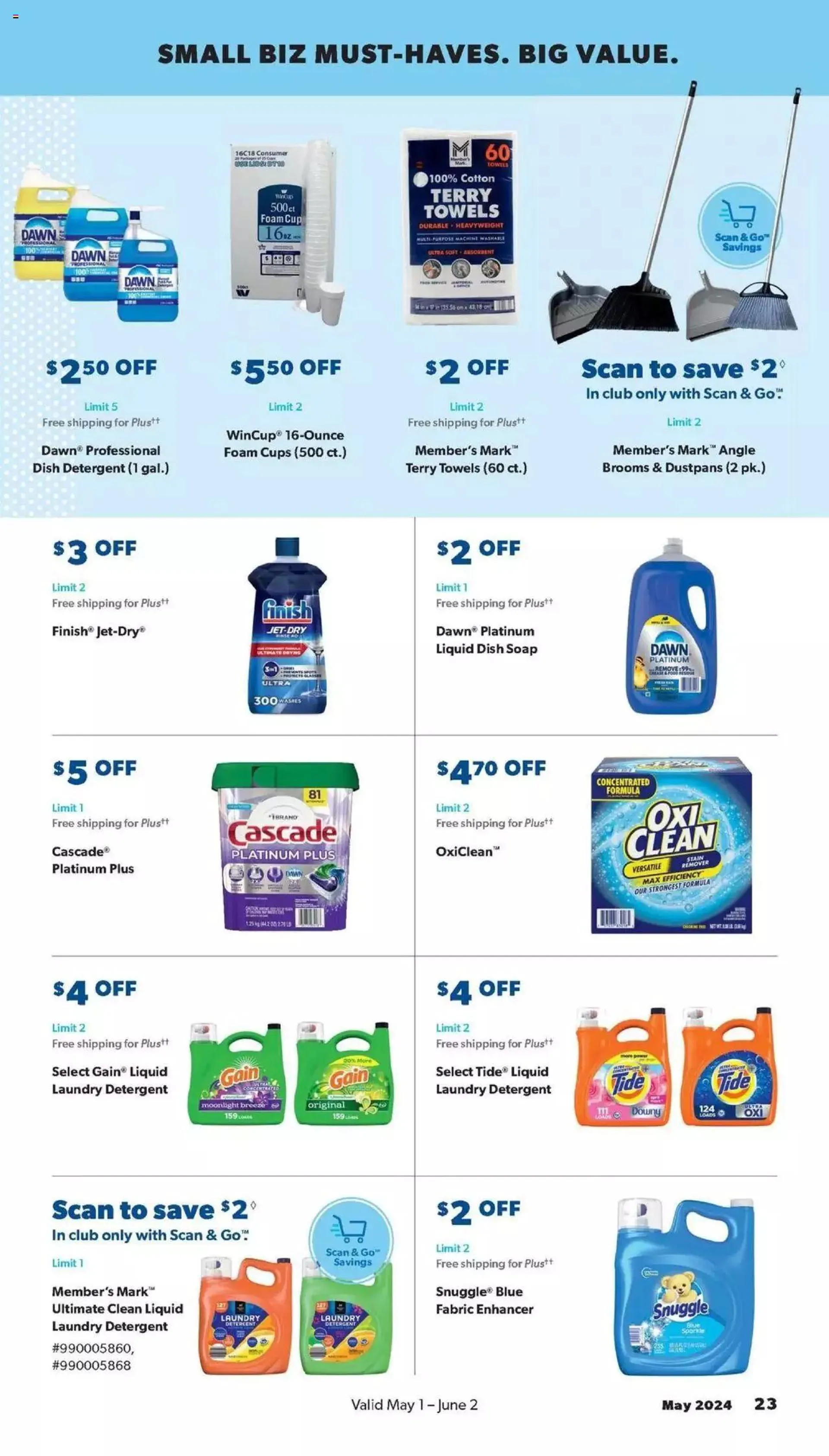 Weekly ad Sam's Club - Weekly Ad from April 19 to June 3 2024 - Page 23