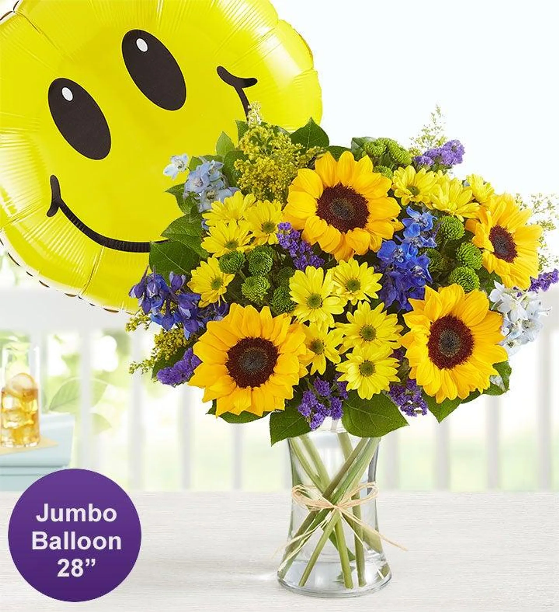 Fields of Europe ® Summer with Jumbo Smile Balloon