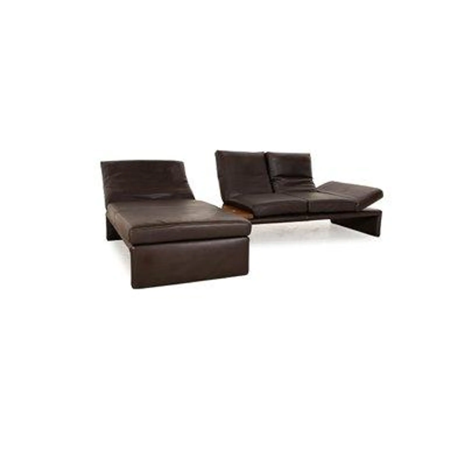 Raoul Leather Sofa Set from Koinor, Set of 2