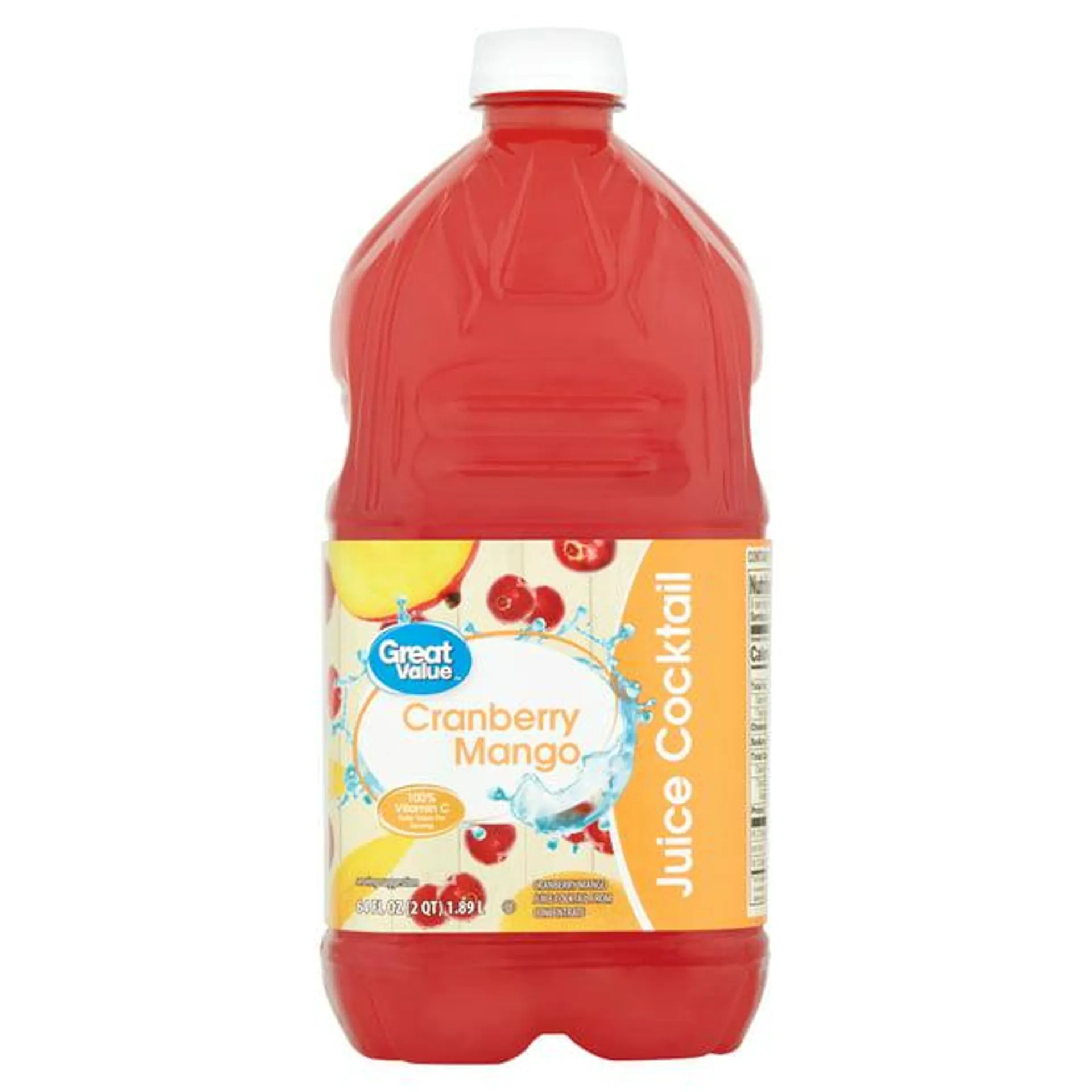 Great Value Cranberry Mango Juice Cocktail, 64 fl oz