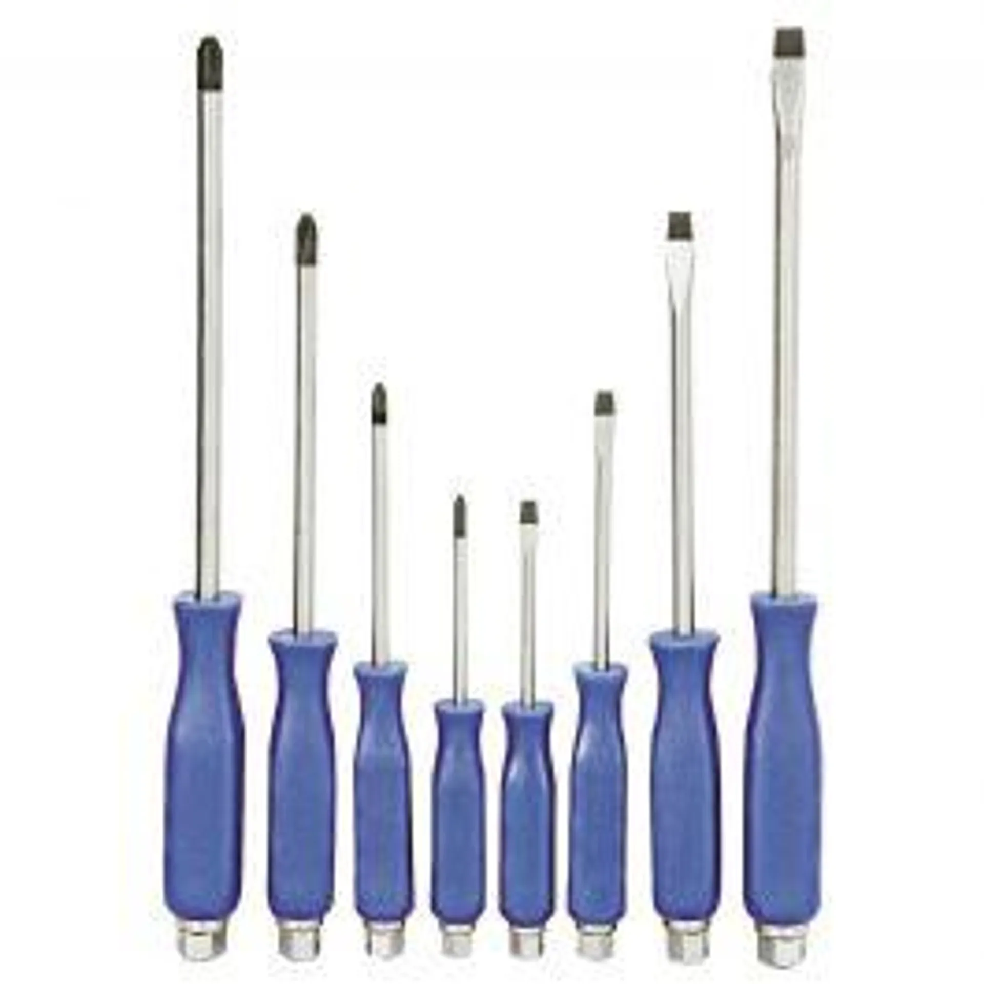 Bolstered Screwdriver Set, 8 Piece