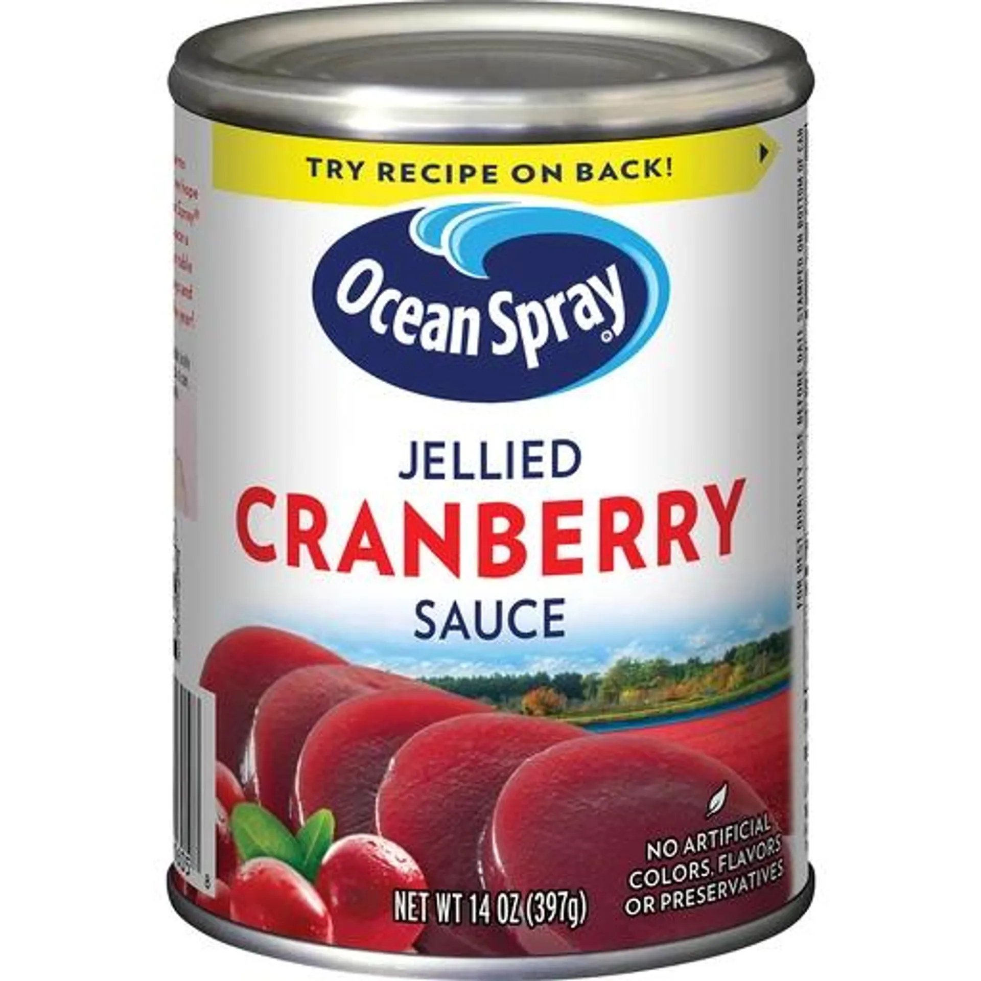 Ocean Spray Cranberry Sauce, Jellied 14 Oz