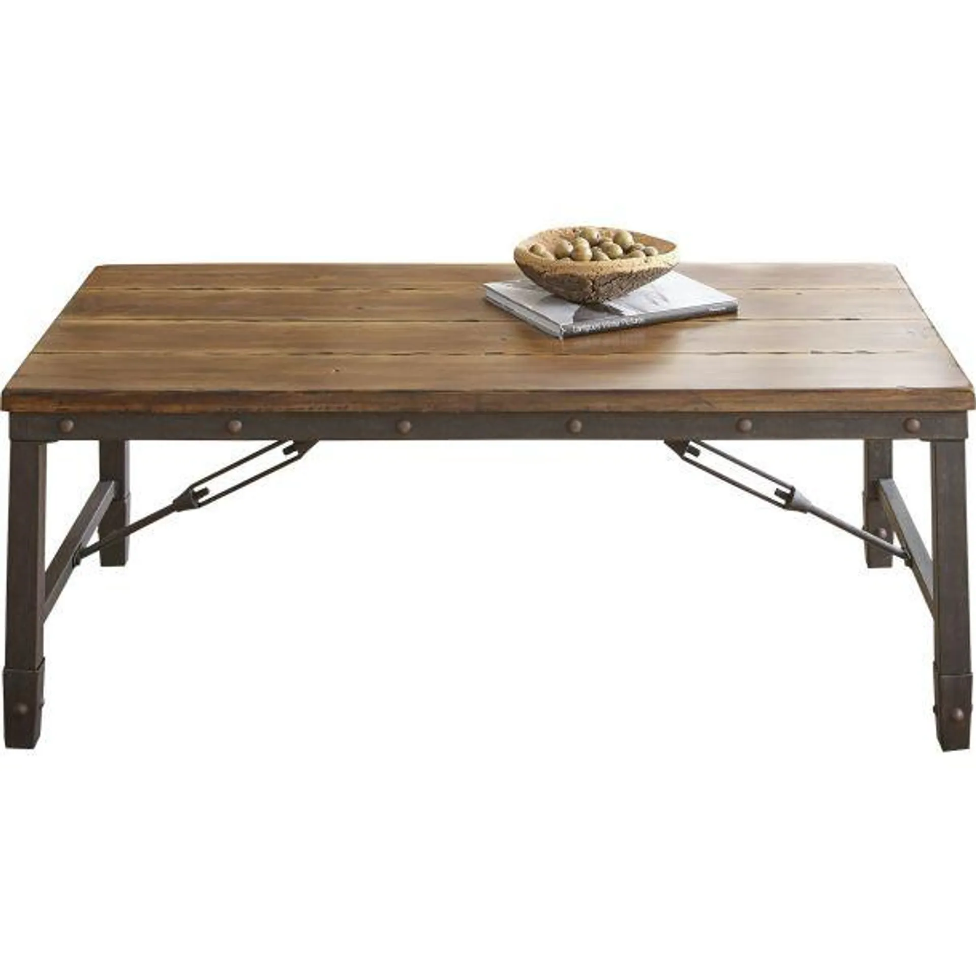 Ashford 48" Cocktail Table by Steve Silver Company - Brown