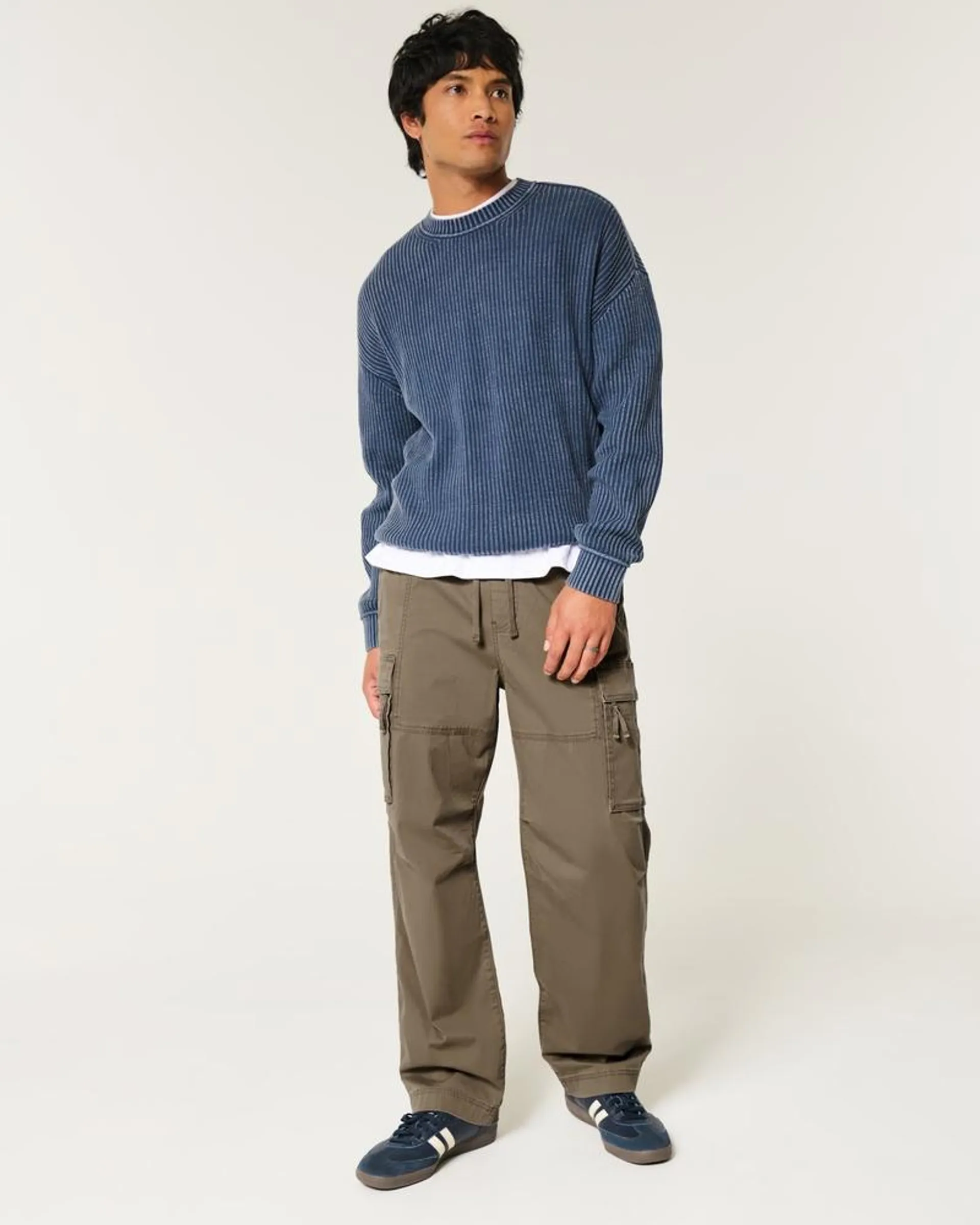 Baggy Cargo Pull-On Pants