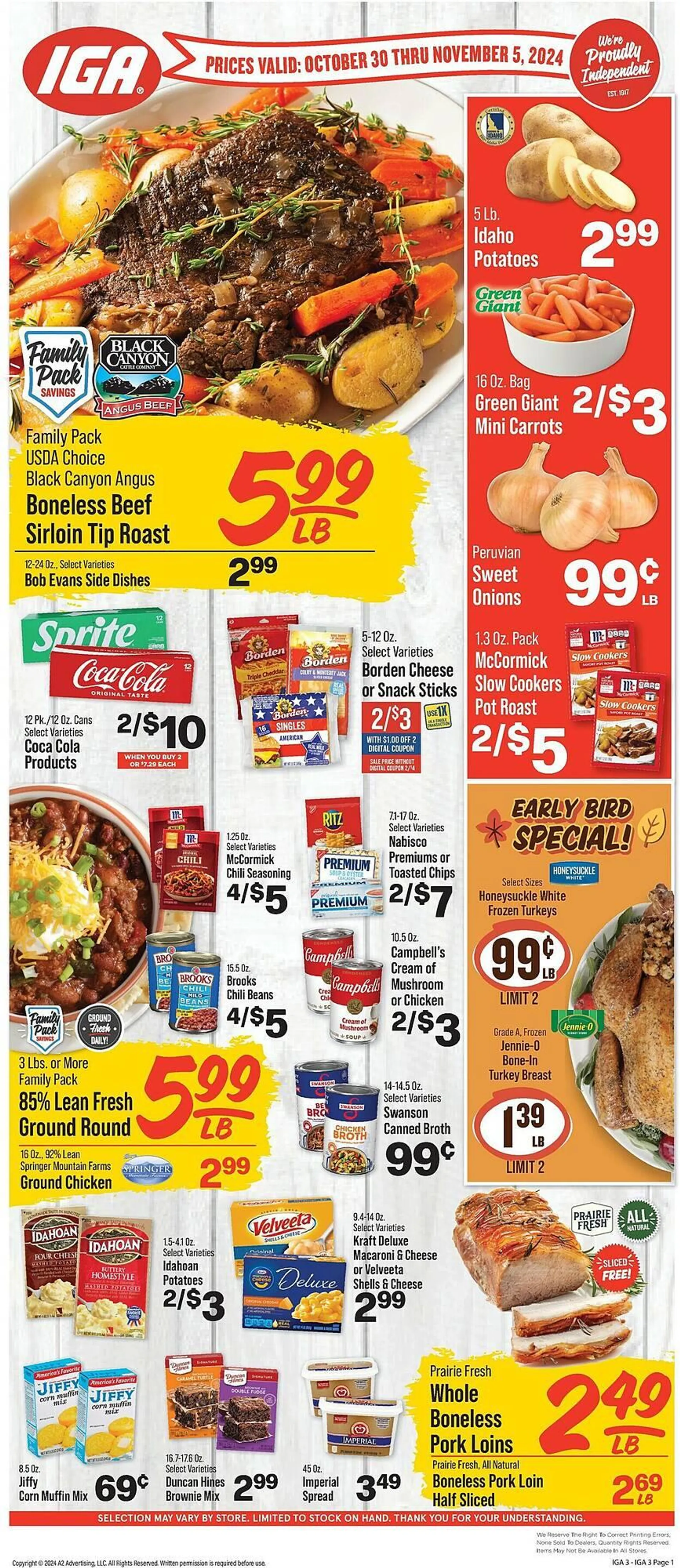 IGA Weekly Ad - 1