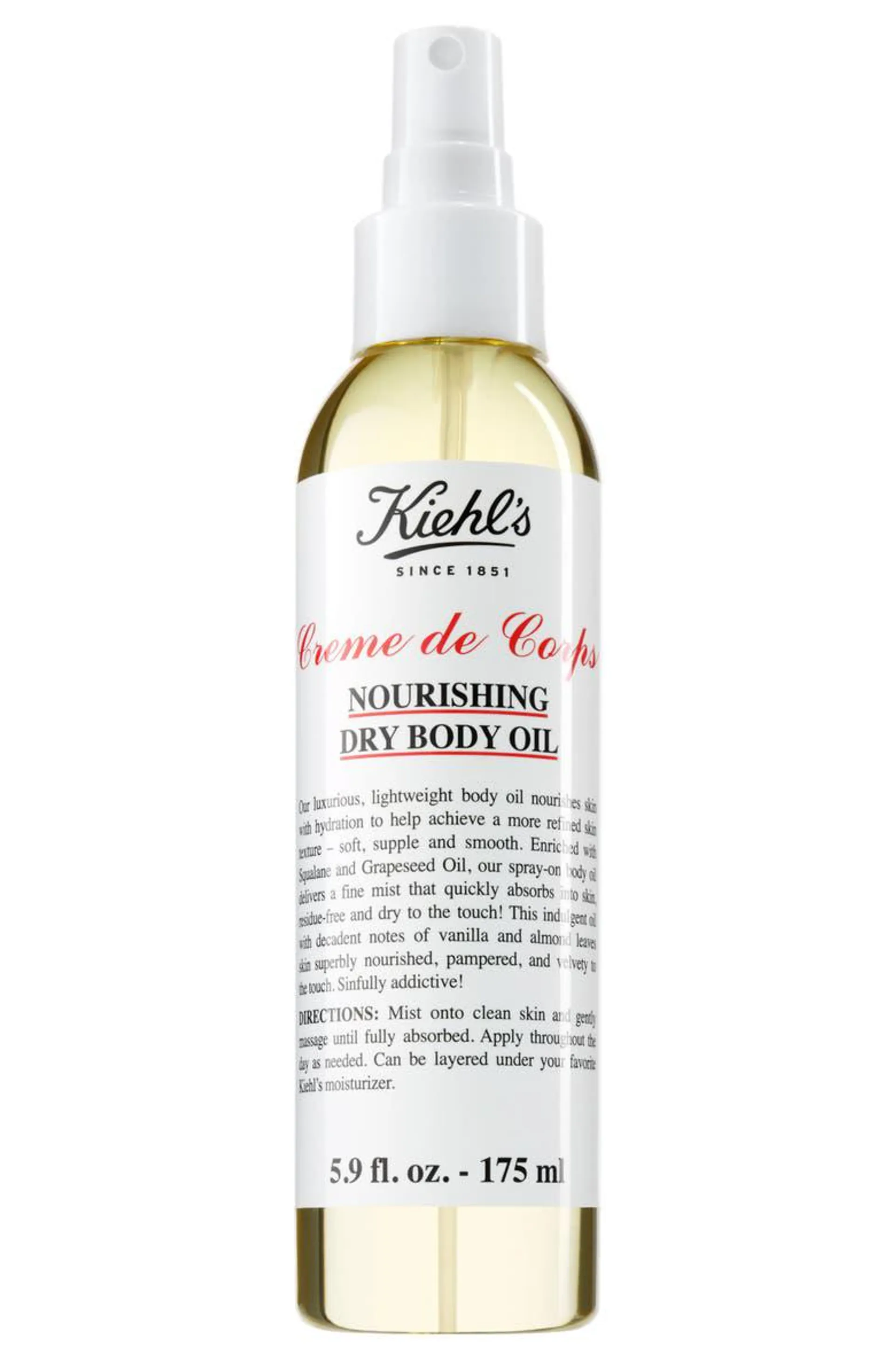 Creme de Corps Nourishing Dry Body Oil