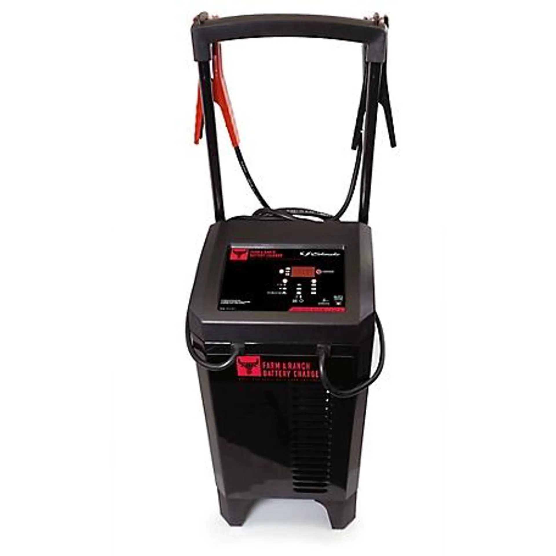 Schumacher 250A Farm & Ranch Wheeled Jump Starter, Battery Charger, Maintainer, 4-in-16V/12V with Desulfator