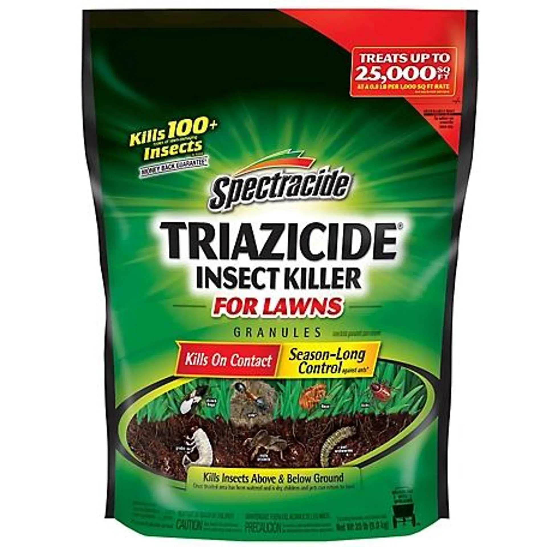 Spectracide 20 lb. Triazicide Insect Killer for Lawns Granules