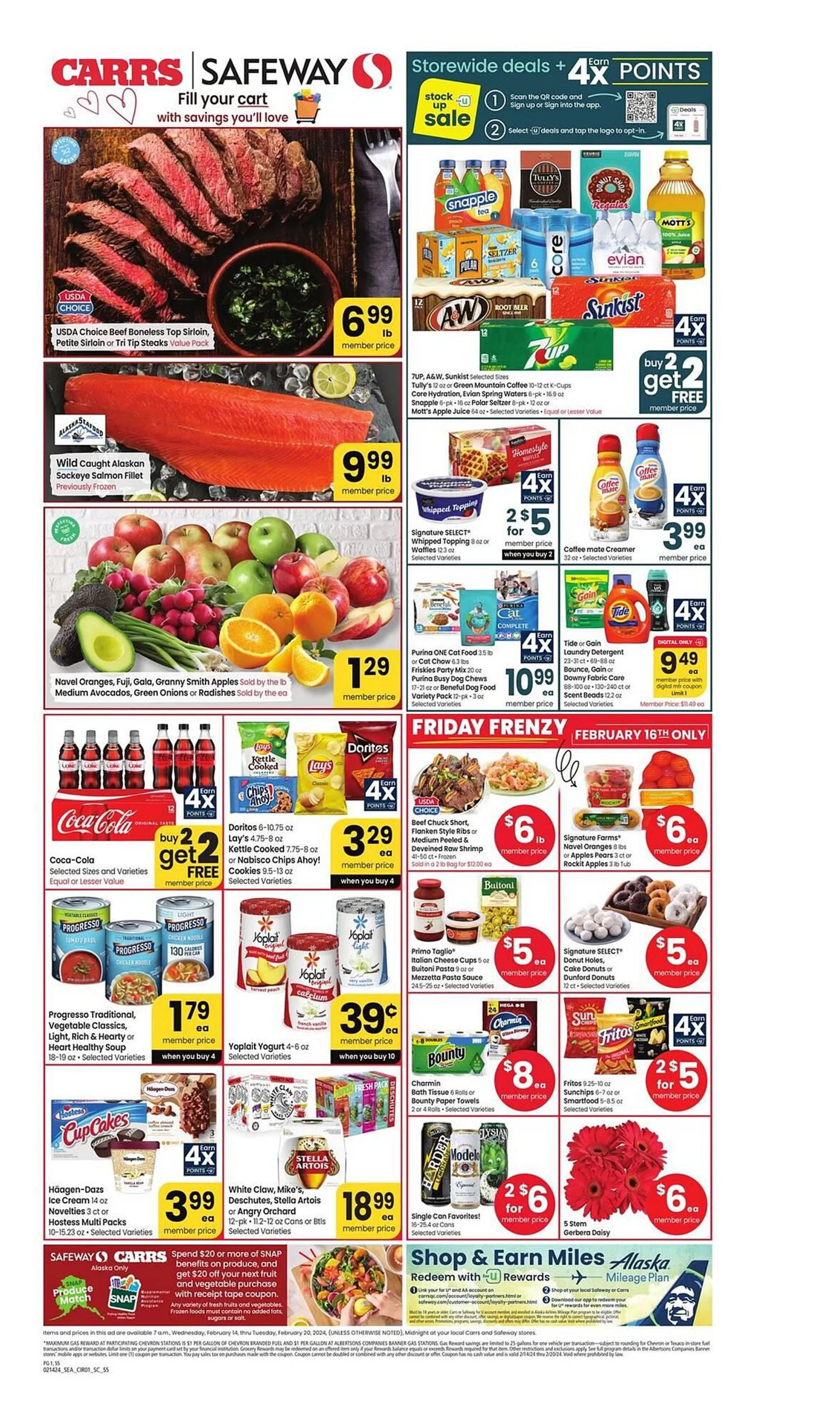 Weekly ad Carrs ad from February 14 to February 20 2024 - Page 