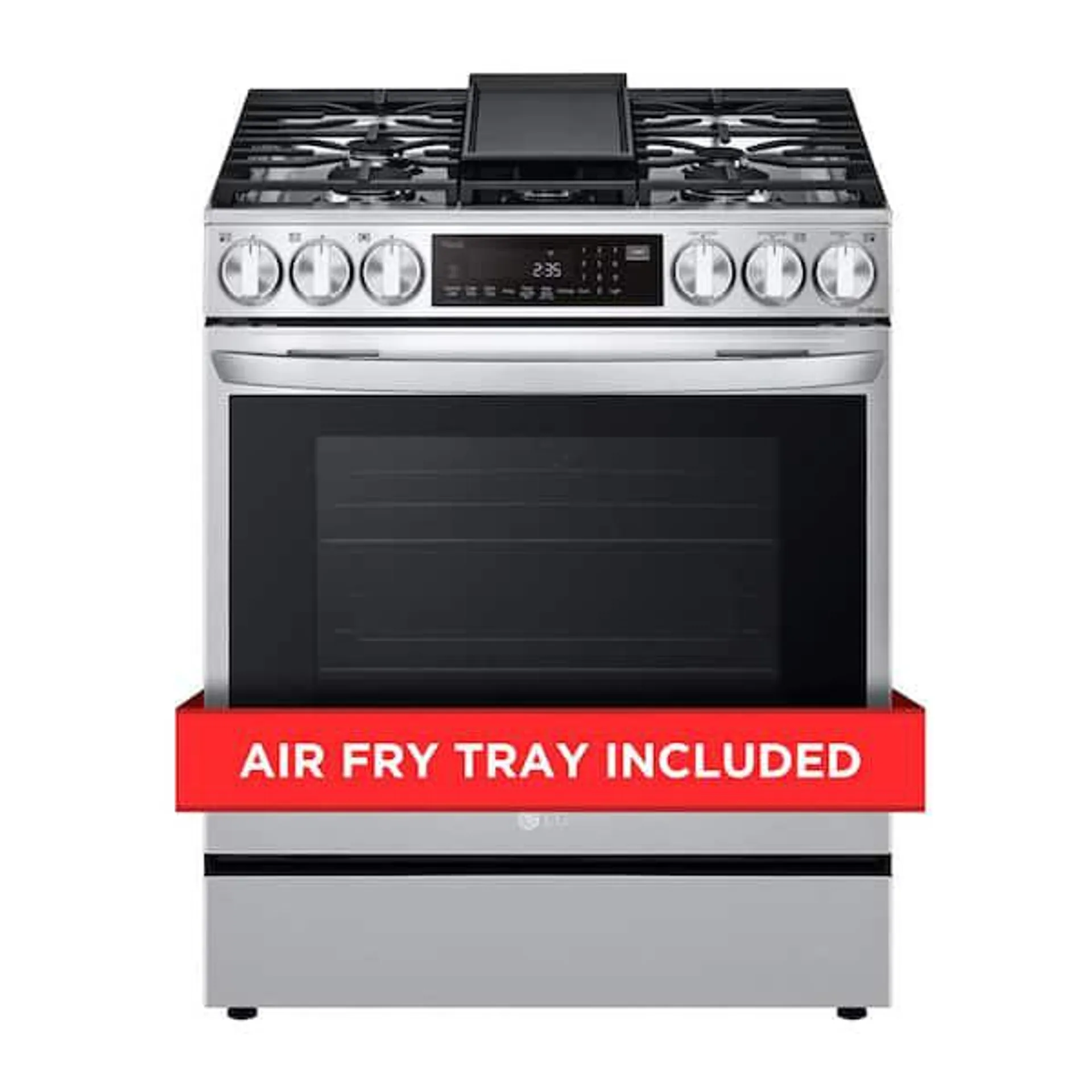 6.3 cu. ft. Slide-in Gas Range with EasyClean, Instaview and Air Fry in Printproof Stainless Steel