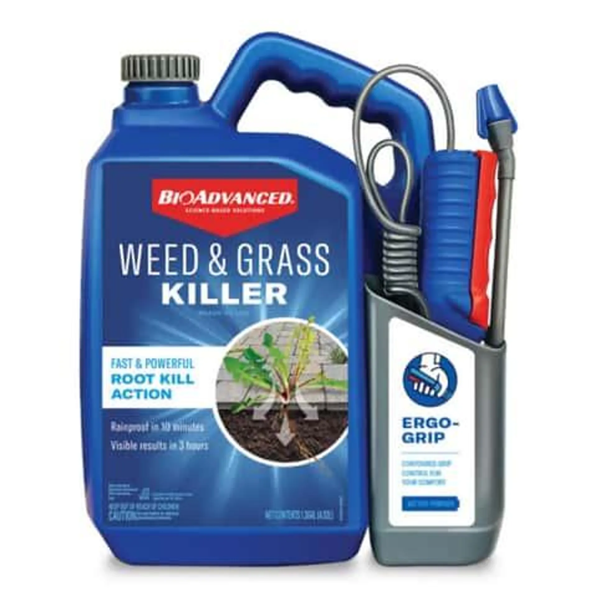 BioAdvanced Ready-to-Use Weed and Grass Killer RTU Liquid 1.3 gal