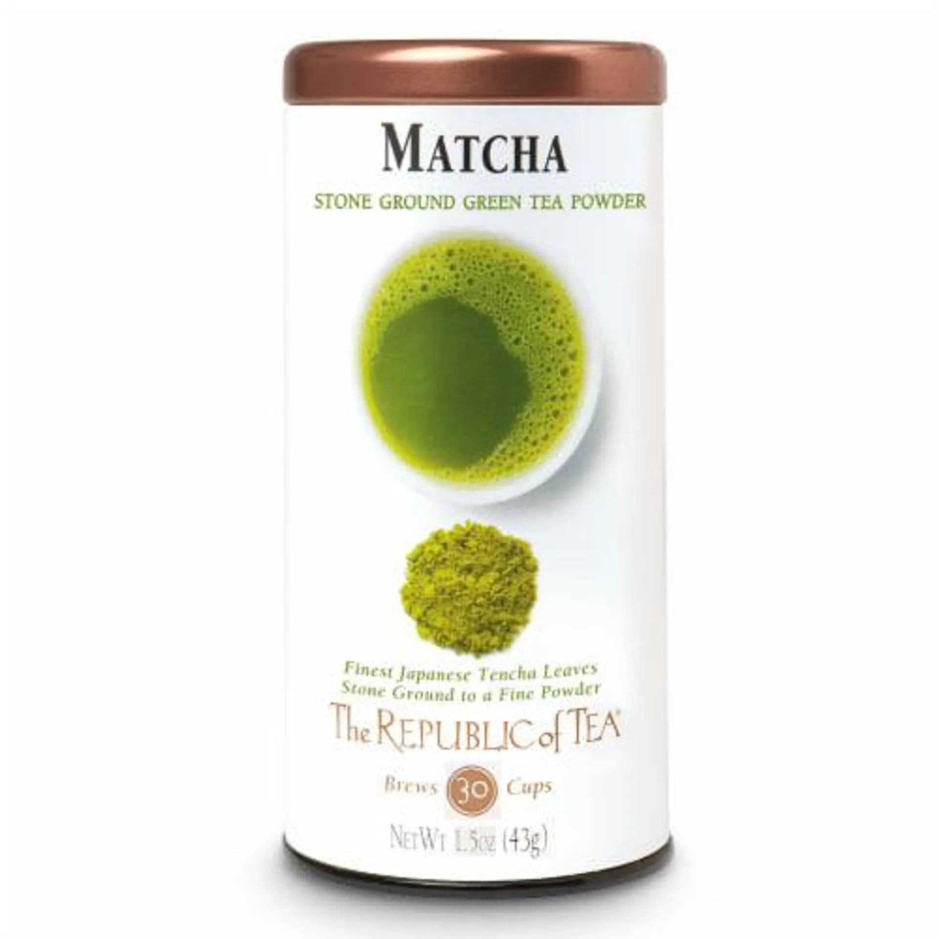 The Republic of Tea® Matcha Stone Ground Green Tea Powder