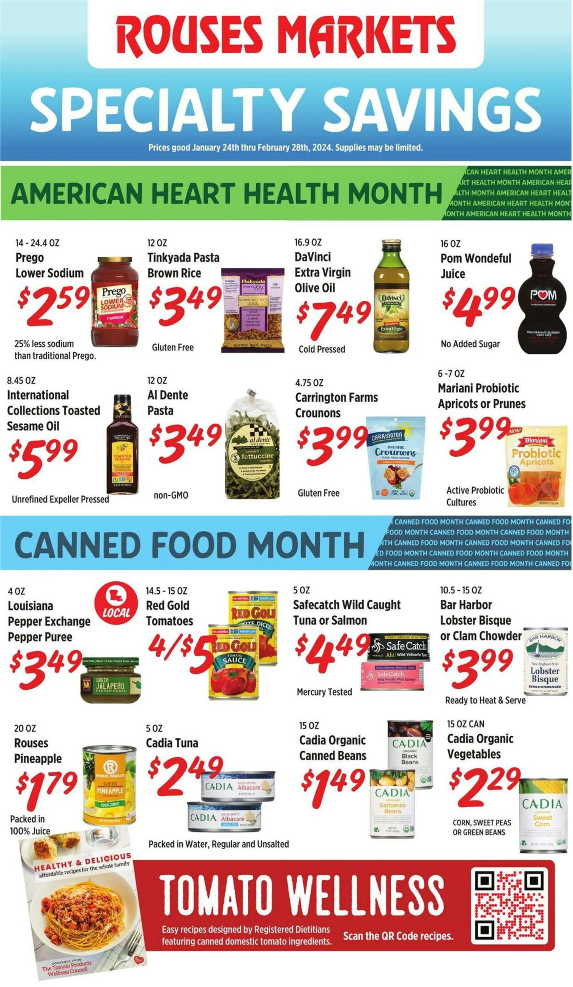 Weekly ad Rouses Current weekly ad from January 24 to February 28 2024 - Page 