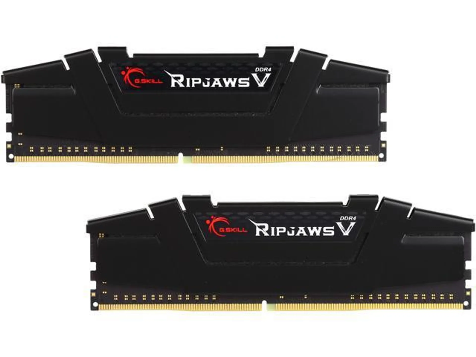 G.SKILL Ripjaws V Series 16GB (2 x 8GB) 288-Pin PC RAM DDR4 3200 (PC4 25600) Desktop Memory Model F4-3200C16D-16GVKB