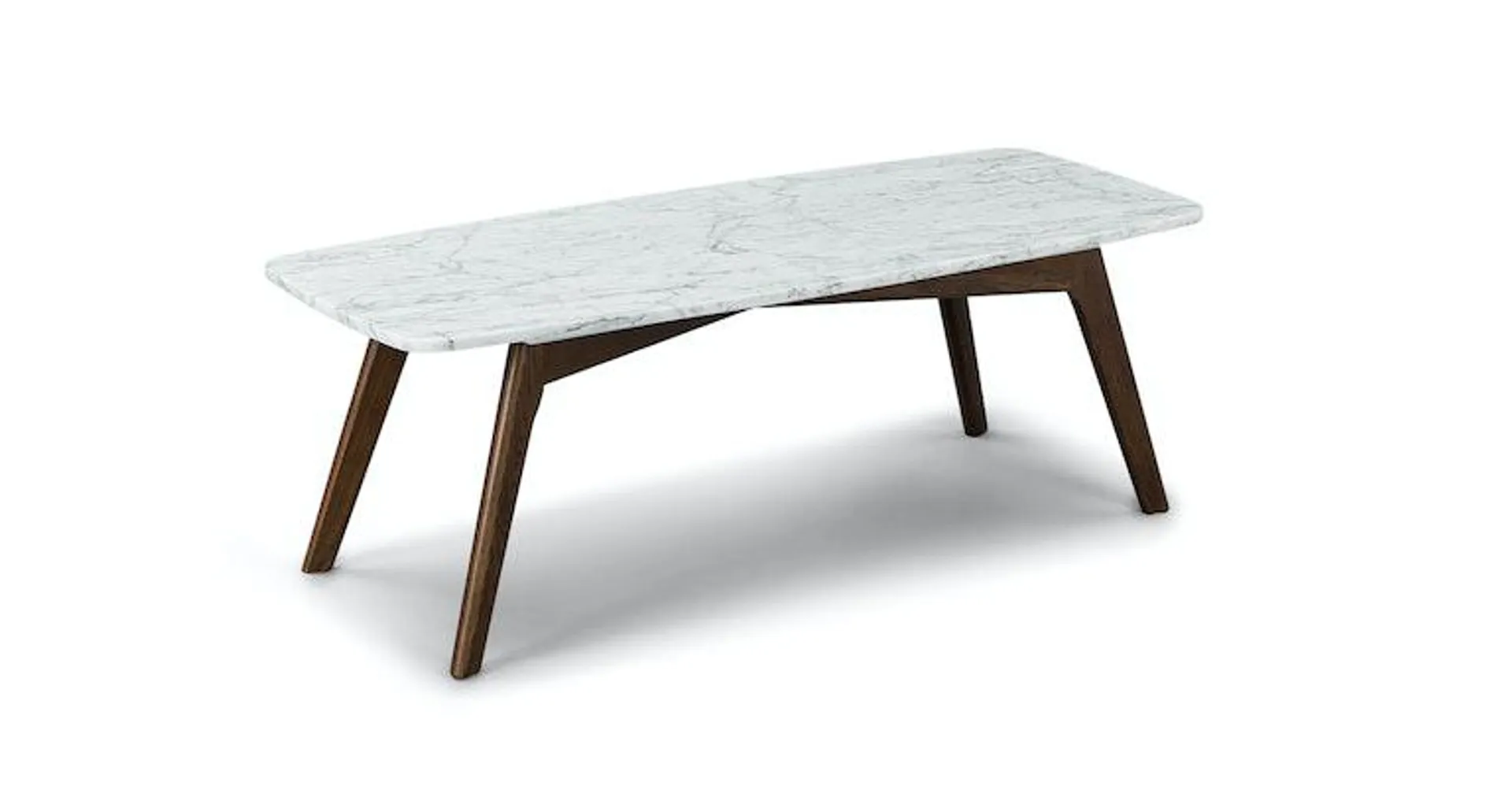 Vena Walnut Rectangular Coffee Table