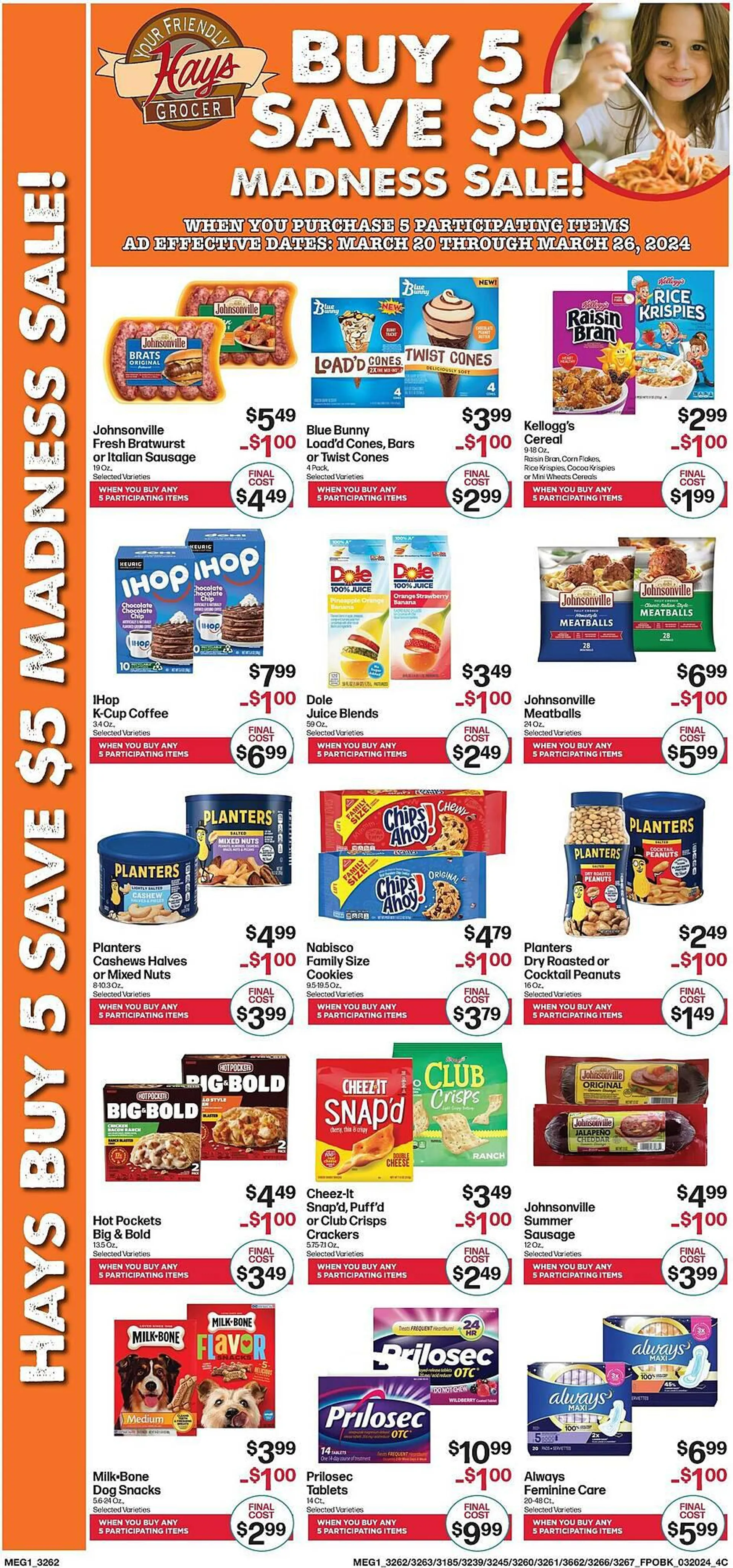 Weekly ad Hays Supermarket Weekly Ad from March 20 to March 26 2024 - Page 2