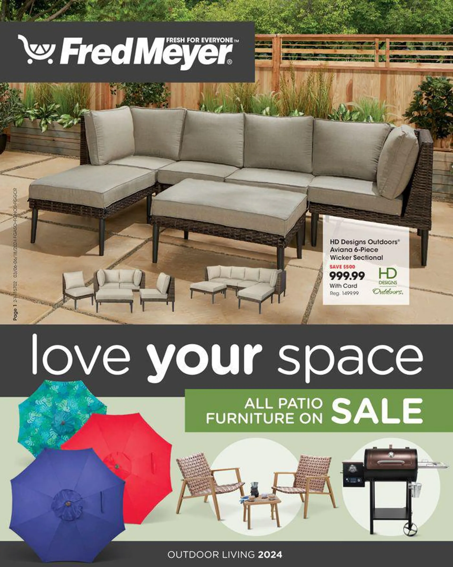 Weekly ad Outdoor Living Lookbook  from March 13 to June 18 2024 - Page 