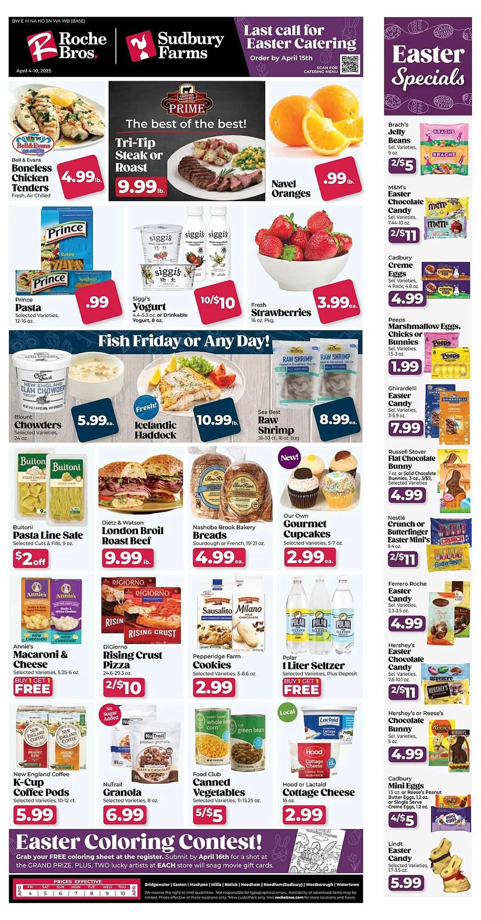 Roche Bros Weekly Ad - 1