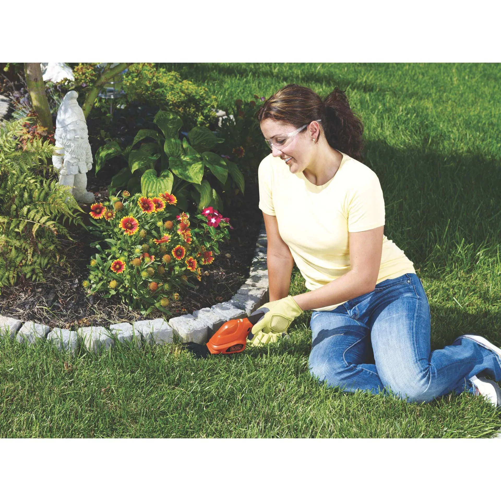 Cordless Shrub Trimmer, Grass Shear Combo, 3.6V