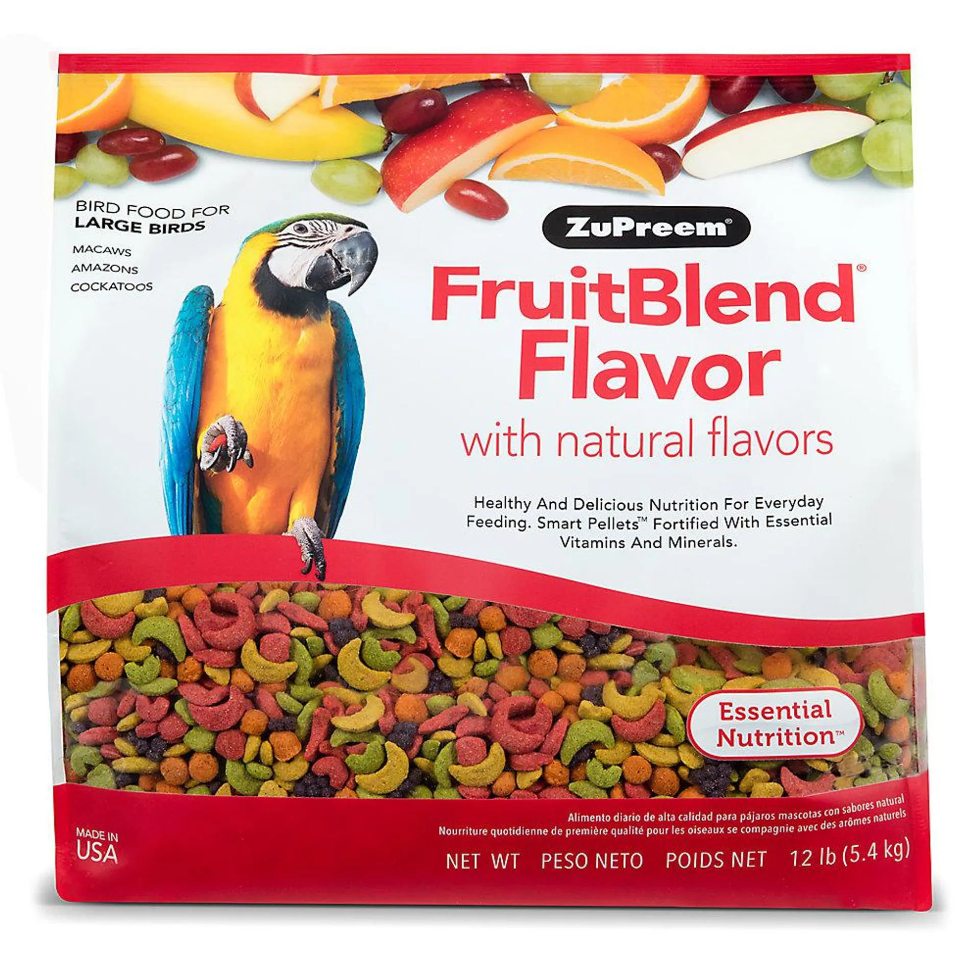 ZuPreem® FruitBlend Large Bird Food