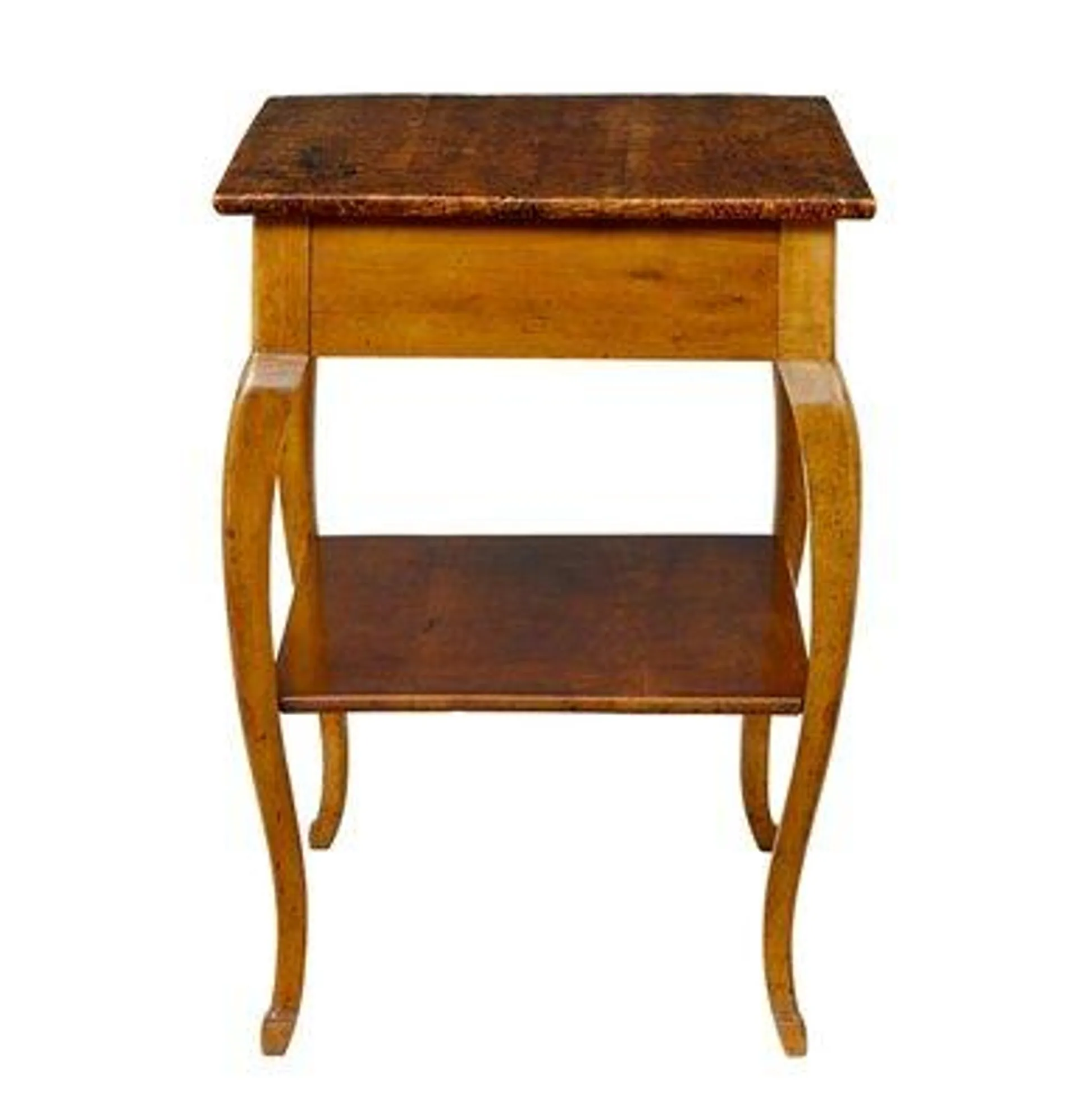 19th Century Fruitwood and Alder Occasional Table, 1890s