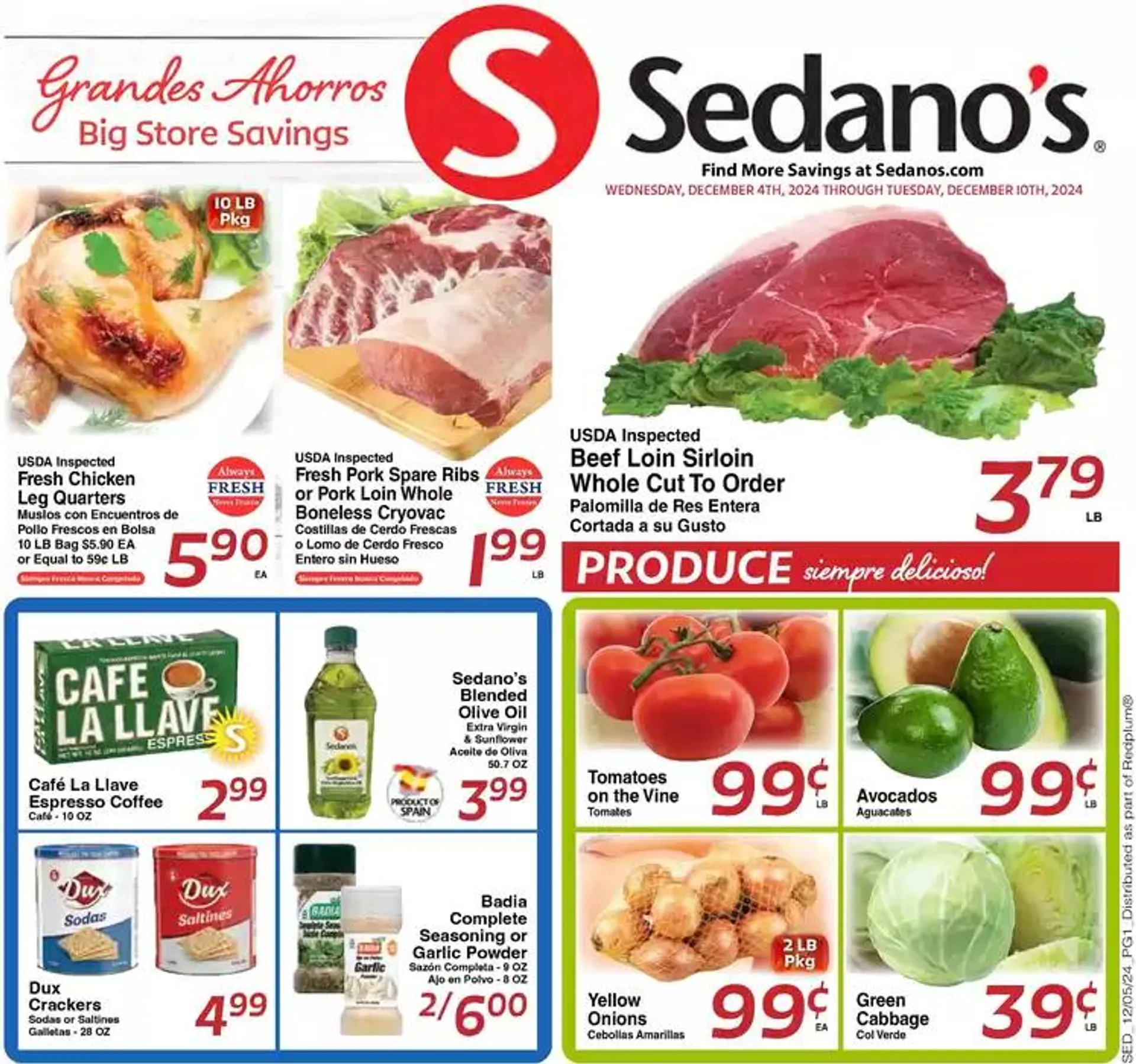 Sedanos weekly ad - 1