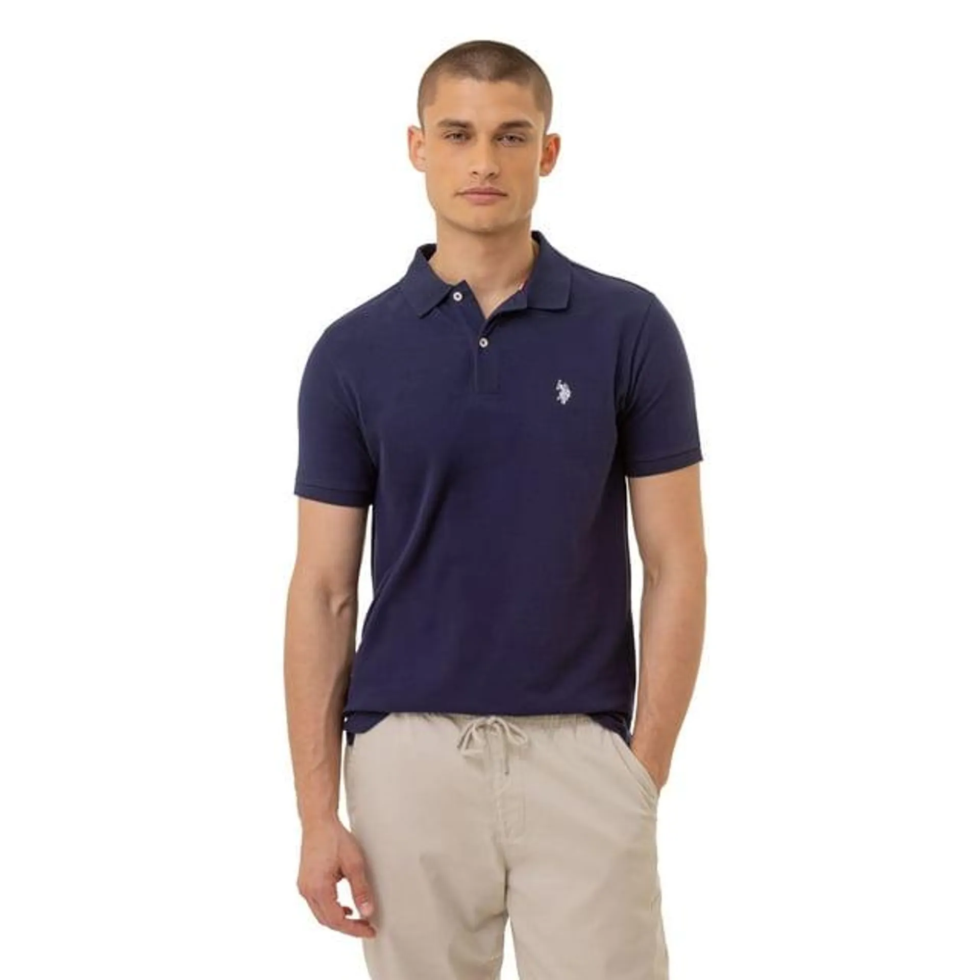 U.S. Polo Assn. Men's Slim Fit Pique Polo Shirt