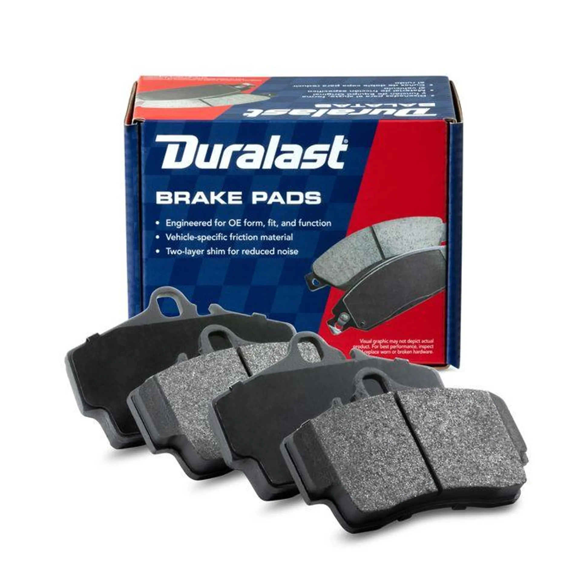 Duralast Semi-Metallic Brake Pads MKD738