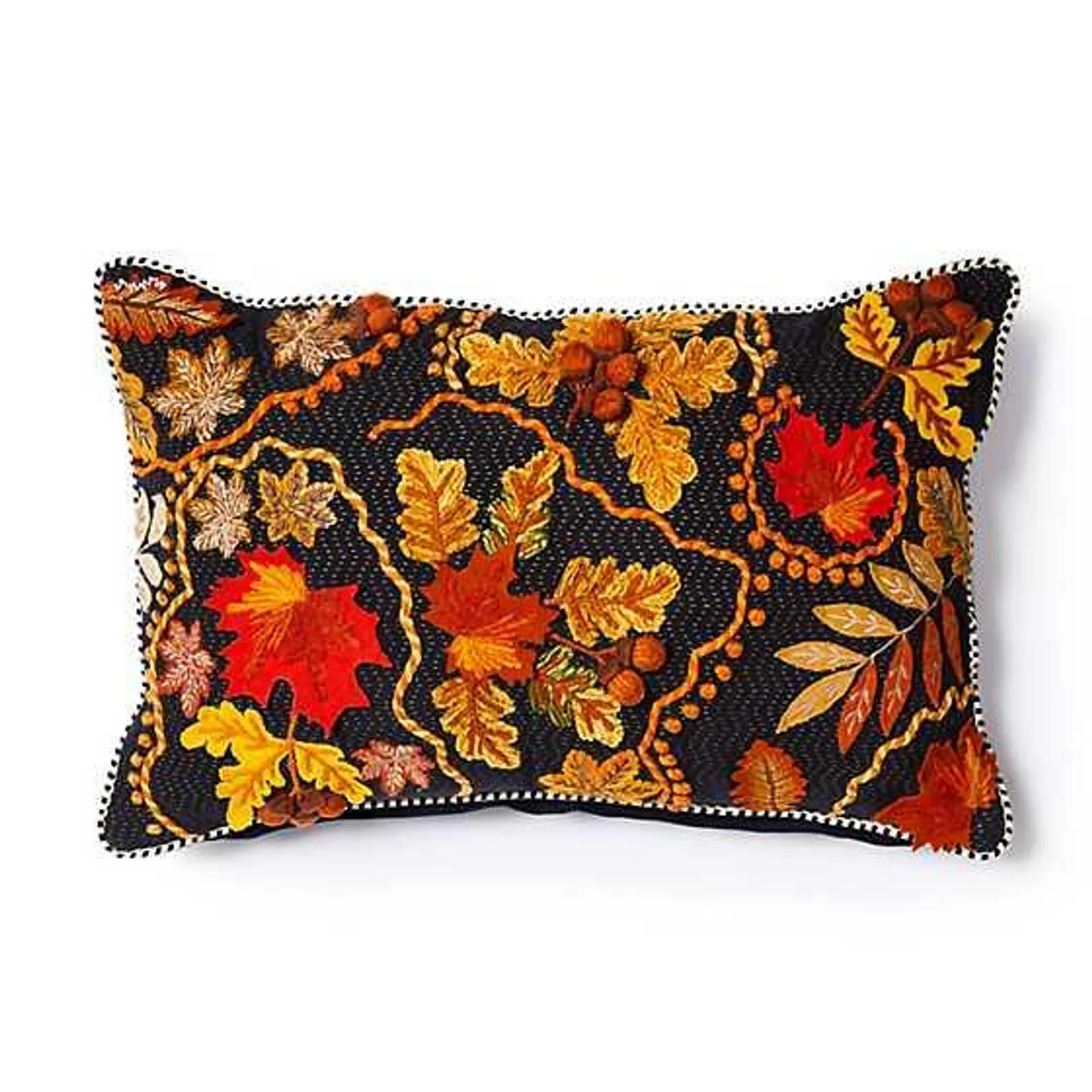 Falling Leaves Lumbar Pillow