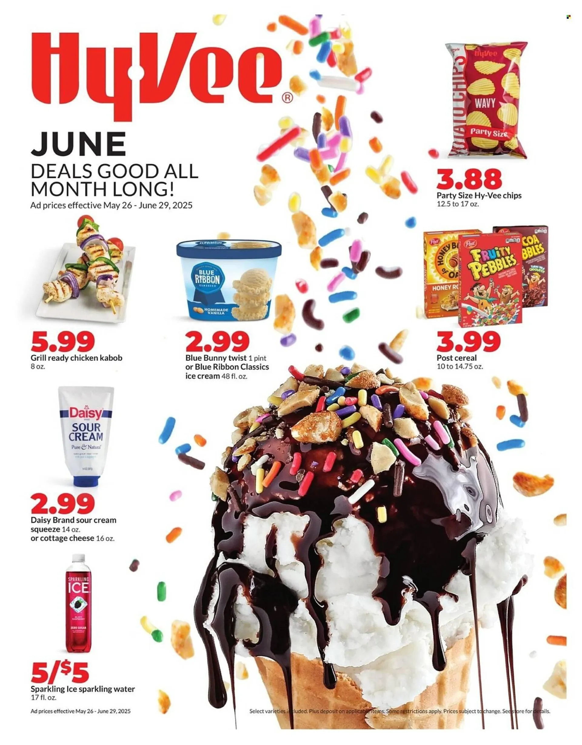 Weekly ad Hy-Vee Weekly Ad from May 26 to June 29 2025 - Page 1