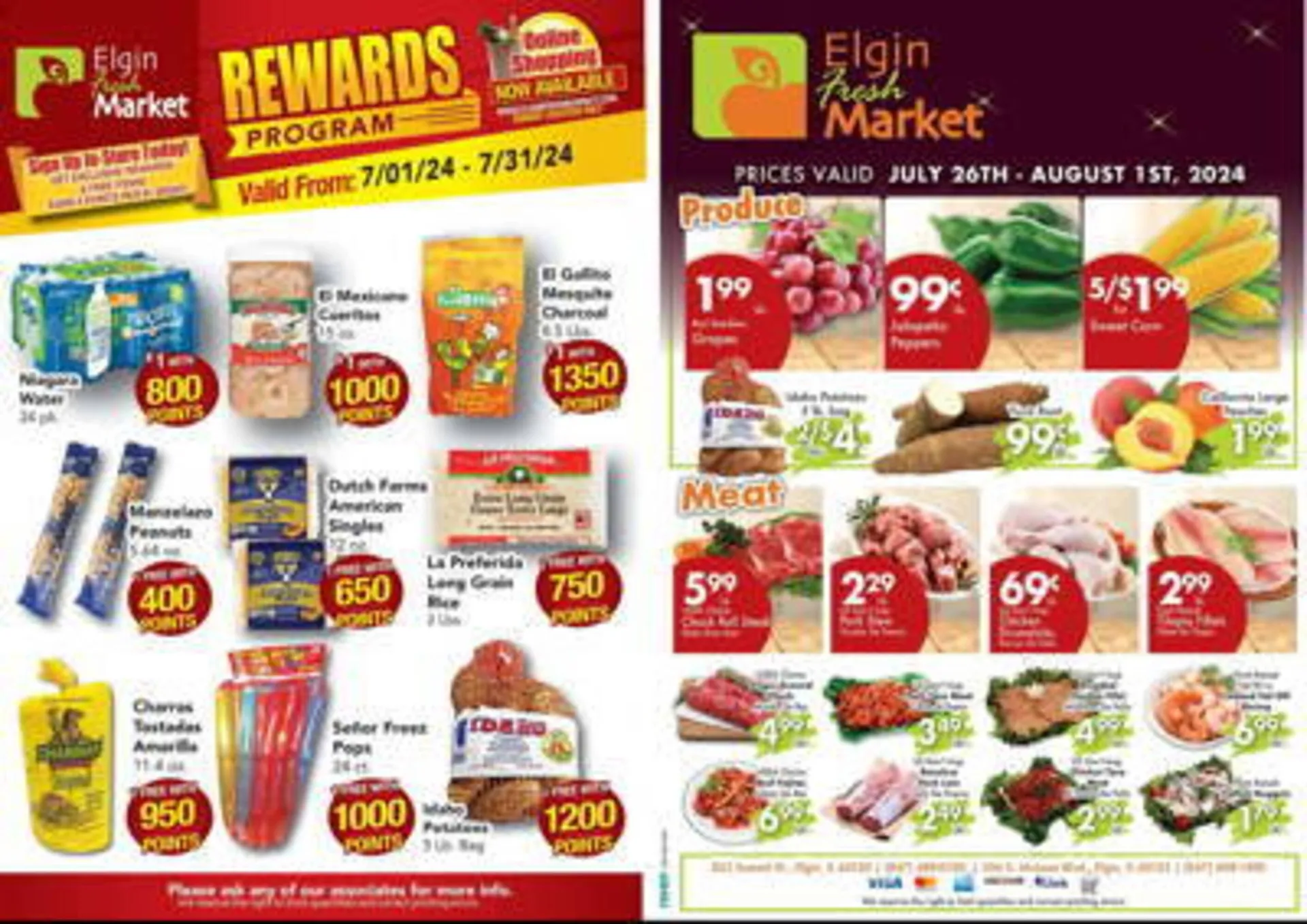 Elgin Fresh Market Weekly Ad - 1