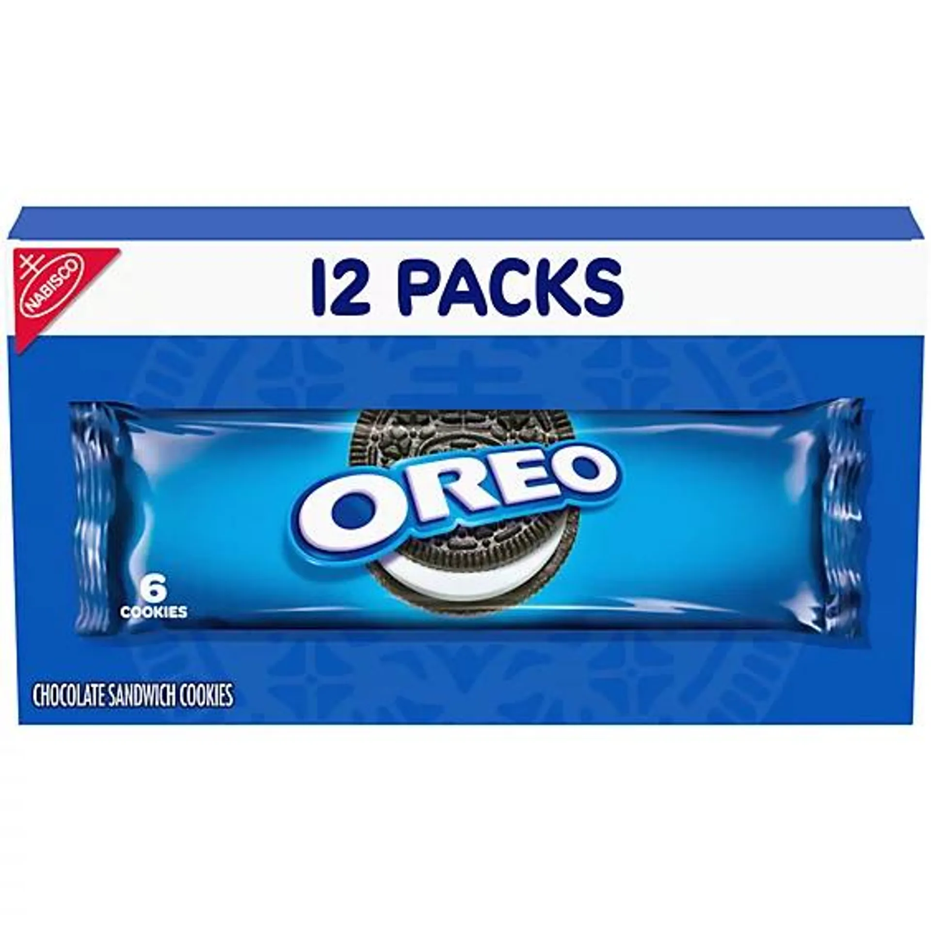 OREO Chocolate Sandwich Cookies Snack Packs - 12-2.4 Oz